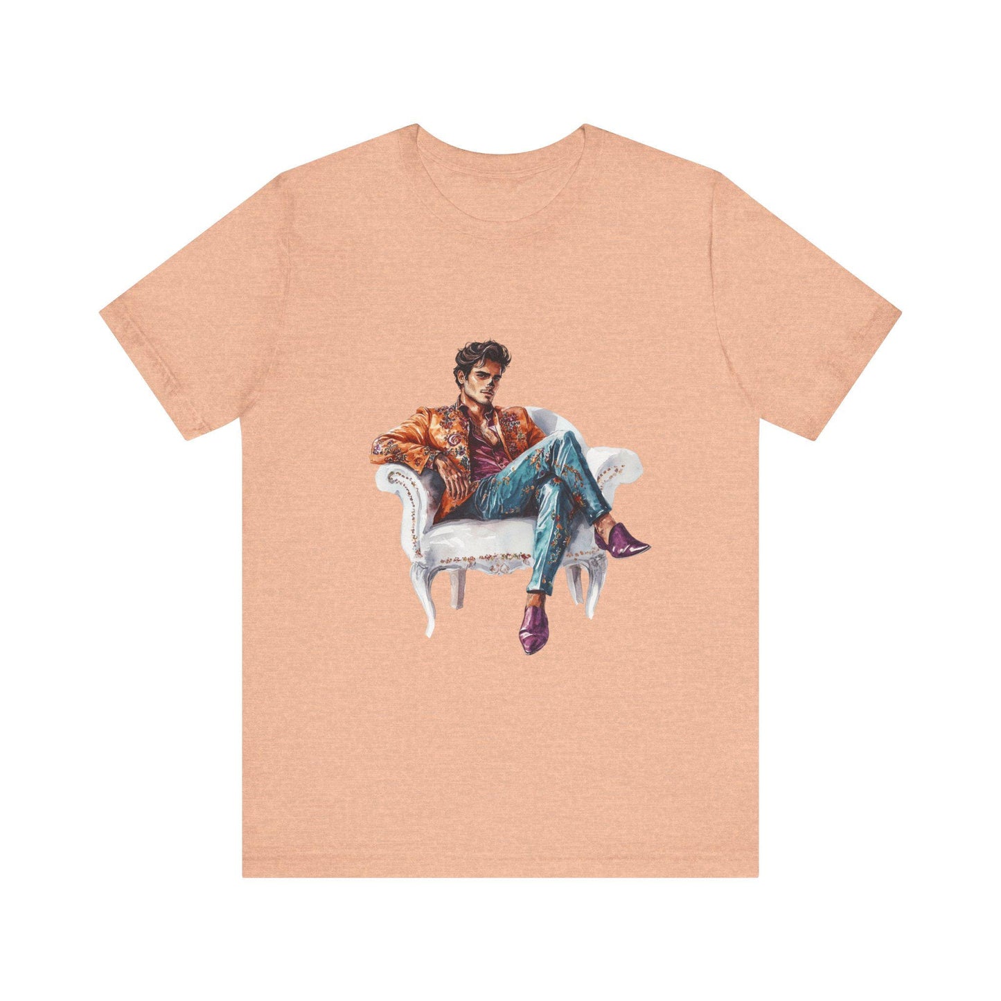 Artsy Graphic Tee: Vibrant Colors, Stylish Fashion
