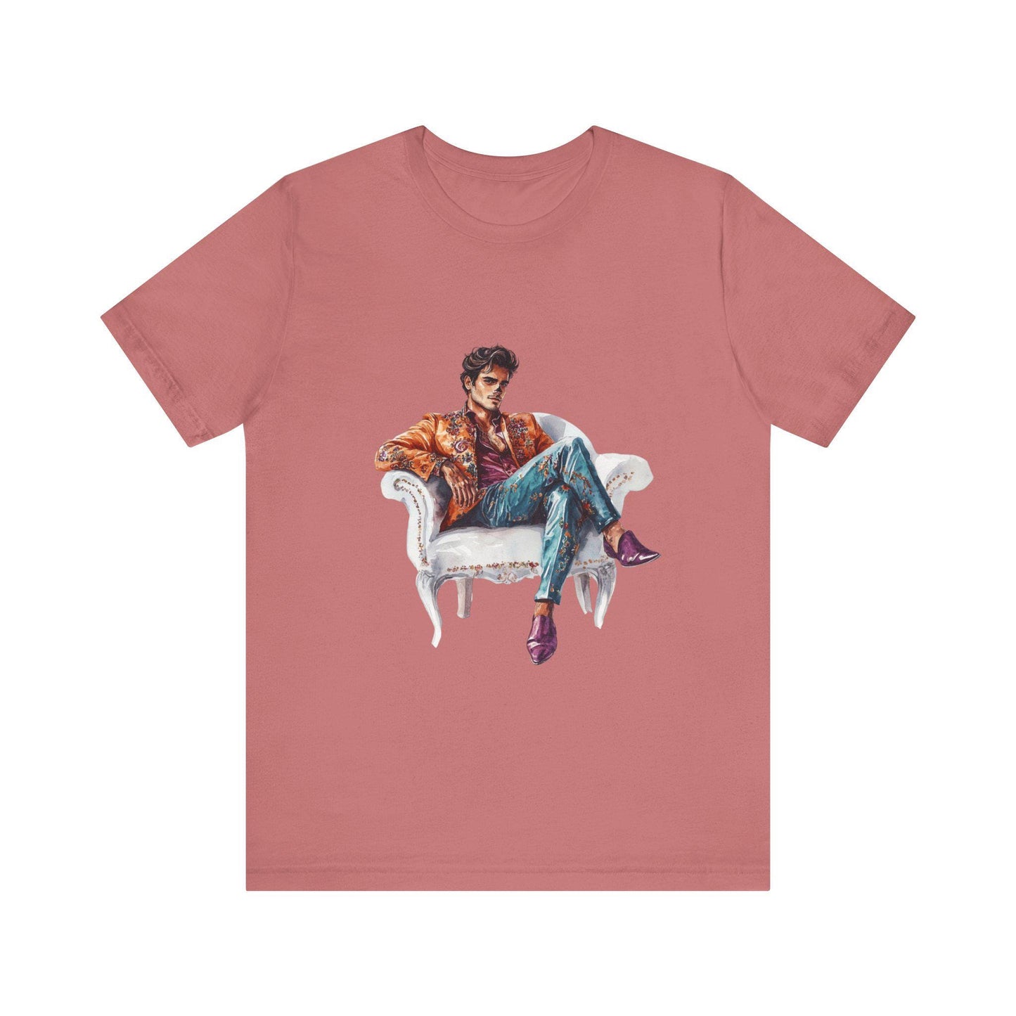 Artsy Graphic Tee: Vibrant Colors, Stylish Fashion