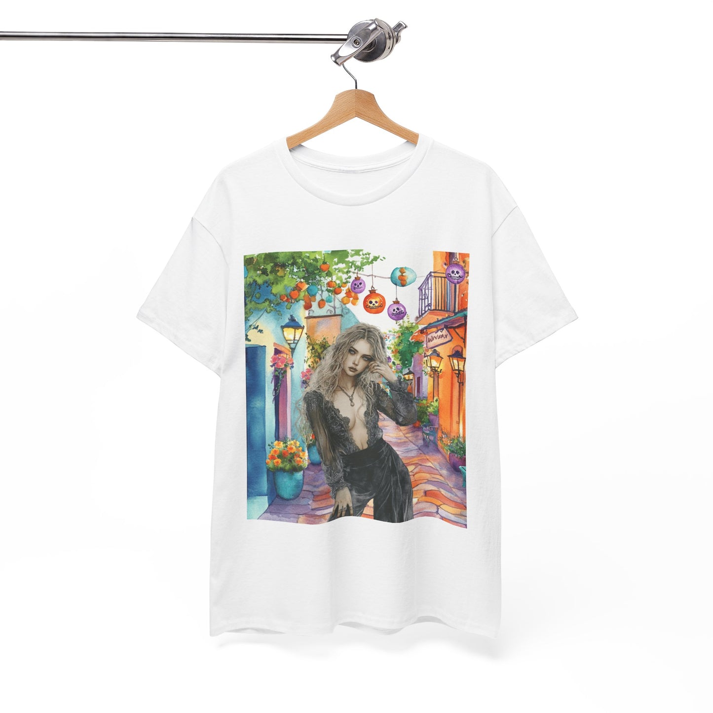 Vibrant Artistic T-Shirt, Casual Wear, Summer Style, Gift for Artists, Outdoor Adventures, Everyday Comfort
