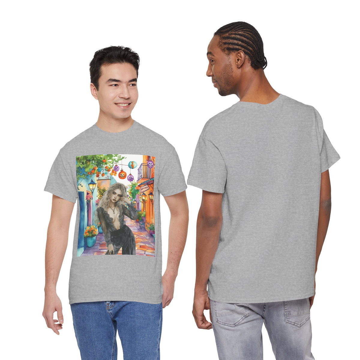 Vibrant Artistic T-Shirt, Casual Wear, Summer Style, Gift for Artists, Outdoor Adventures, Everyday Comfort