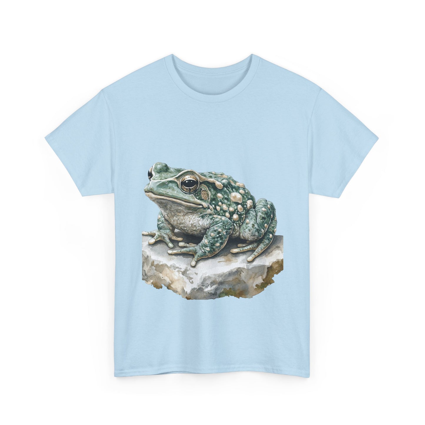 Frog Art Unisex Cotton Tee, Animal Lover Gift, Nature T-Shirt, Eco-Friendly Fashion, Men's & Women's Casual Wear