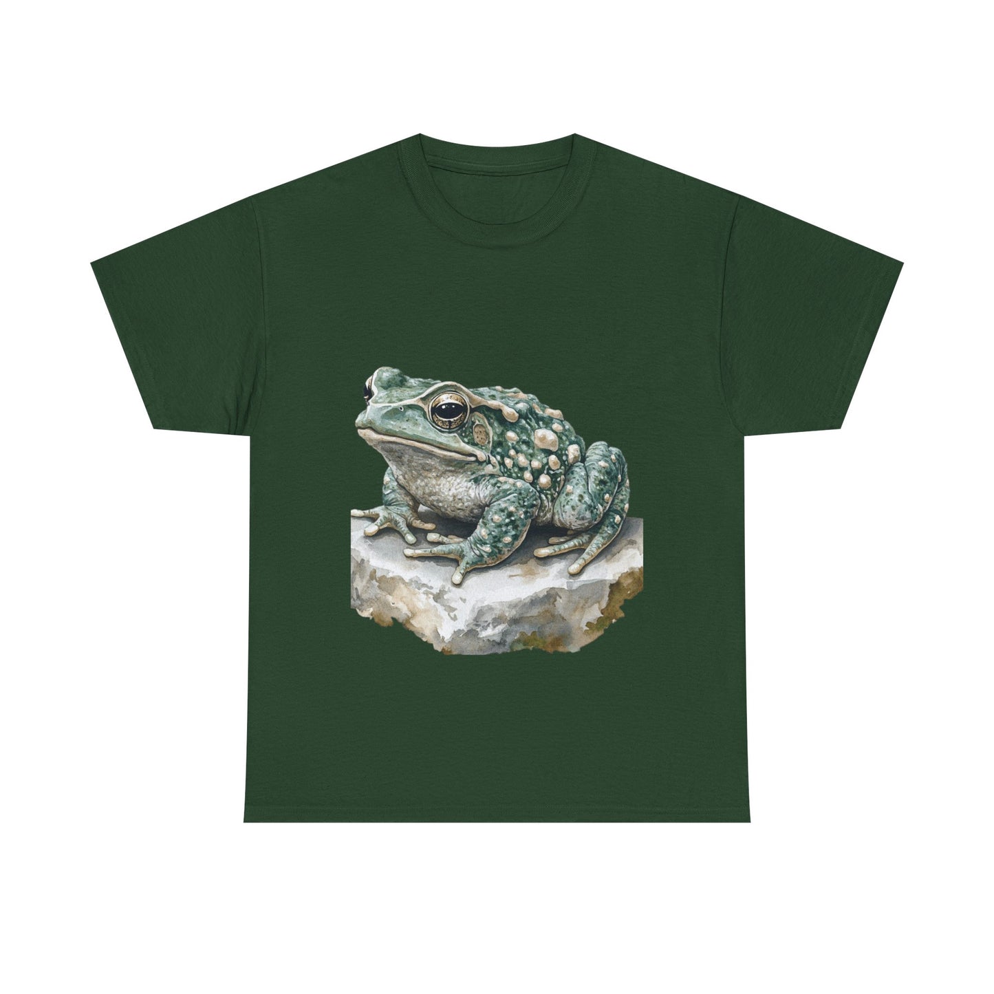 Frog Art Unisex Cotton Tee, Animal Lover Gift, Nature T-Shirt, Eco-Friendly Fashion, Men's & Women's Casual Wear