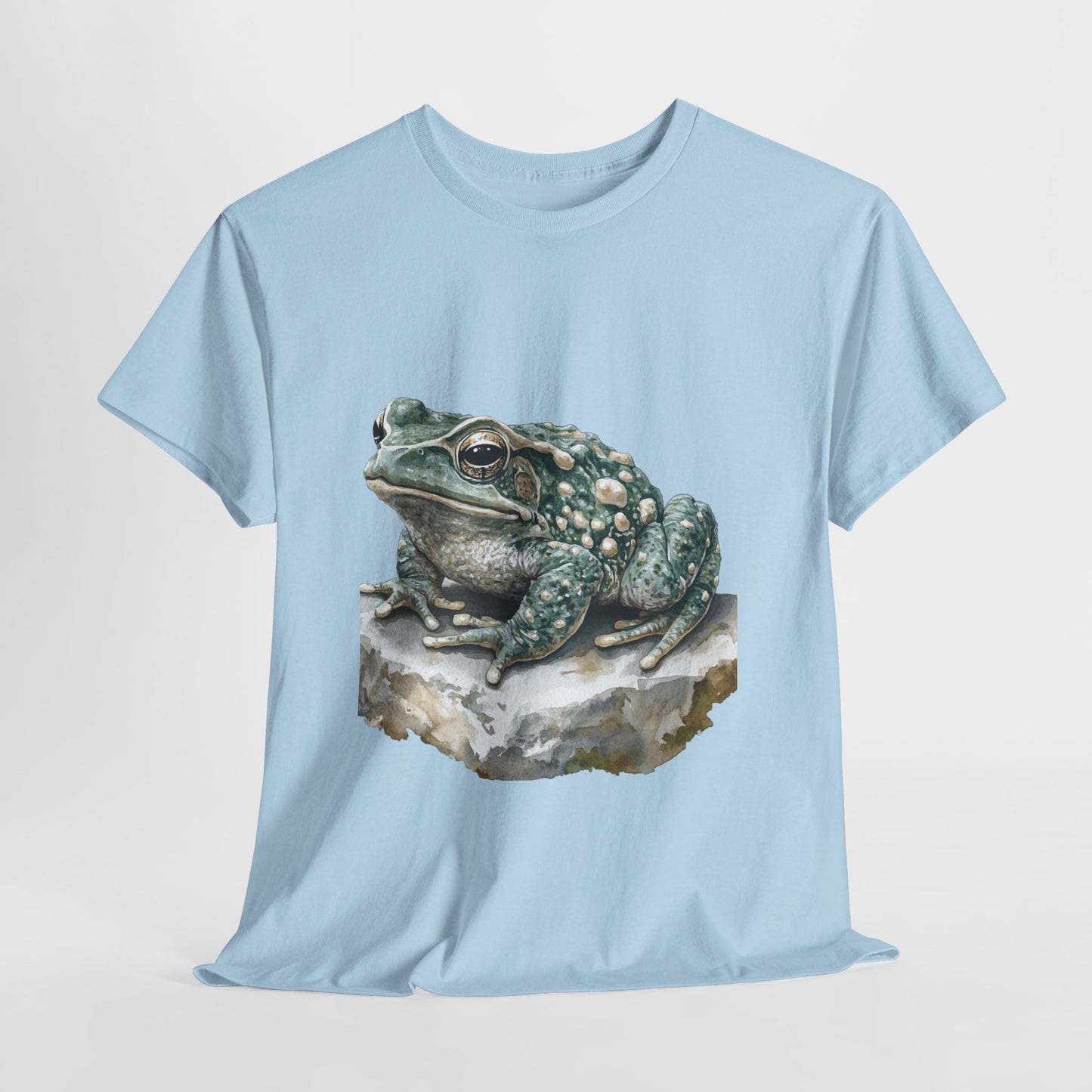 Frog Art Unisex Cotton Tee, Animal Lover Gift, Nature T-Shirt, Eco-Friendly Fashion, Men's & Women's Casual Wear