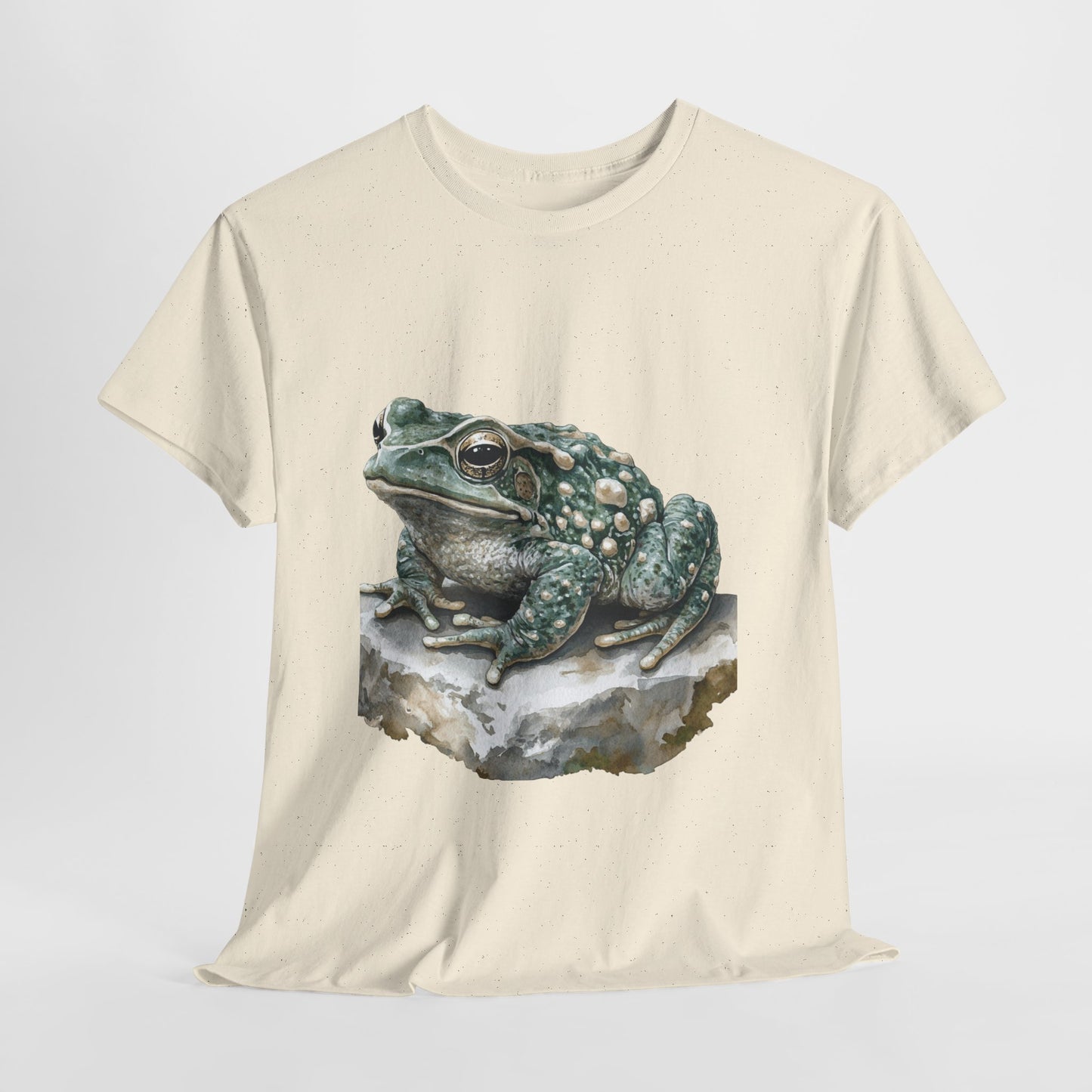 Frog Art Unisex Cotton Tee, Animal Lover Gift, Nature T-Shirt, Eco-Friendly Fashion, Men's & Women's Casual Wear