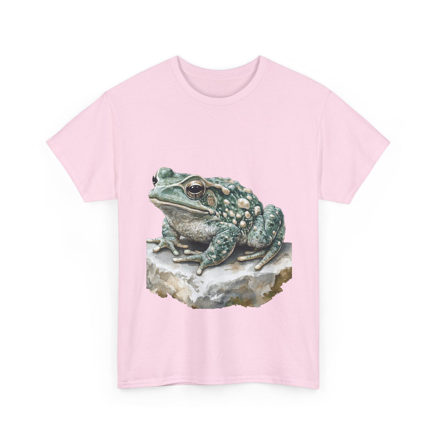 Frog Art Unisex Cotton Tee, Animal Lover Gift, Nature T-Shirt, Eco-Friendly Fashion, Men's & Women's Casual Wear
