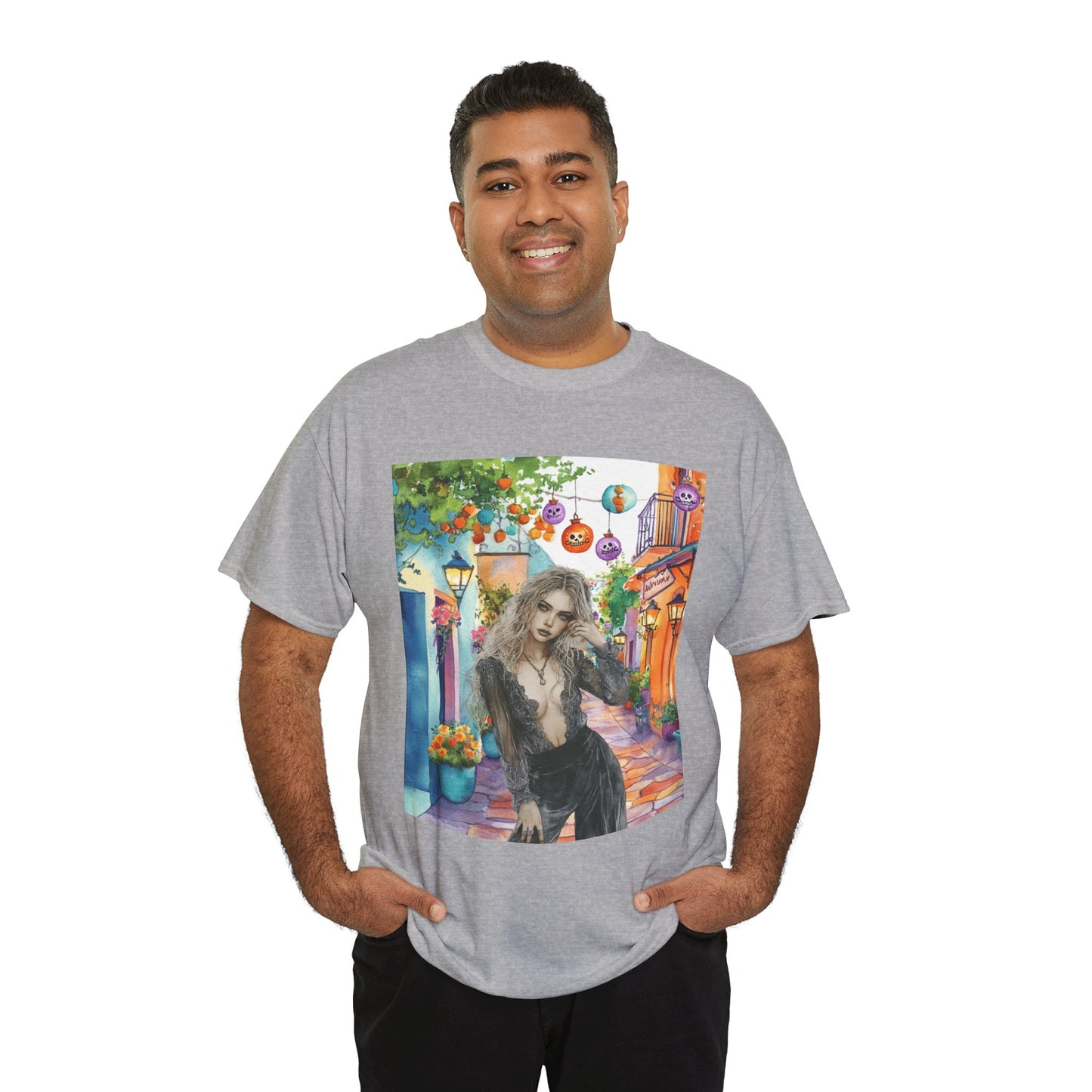 Vibrant Artistic T-Shirt, Casual Wear, Summer Style, Gift for Artists, Outdoor Adventures, Everyday Comfort