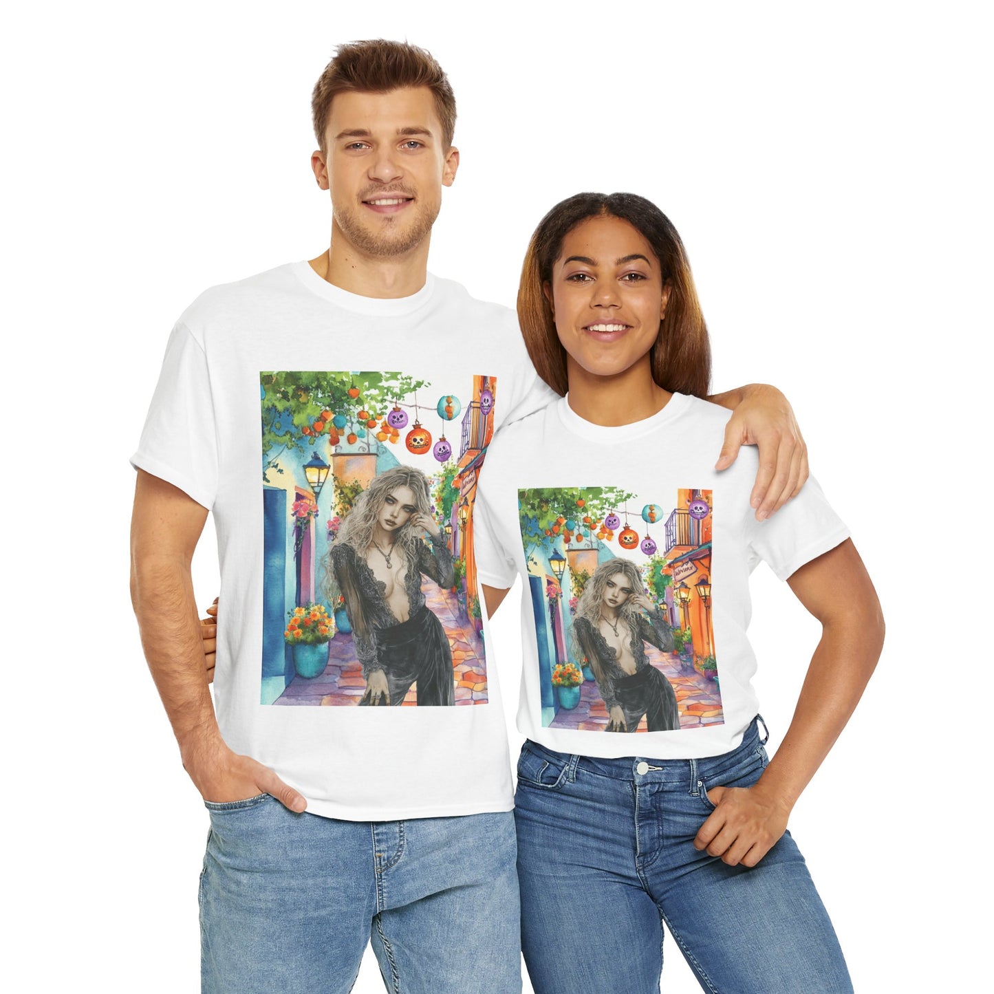 Vibrant Artistic T-Shirt, Casual Wear, Summer Style, Gift for Artists, Outdoor Adventures, Everyday Comfort