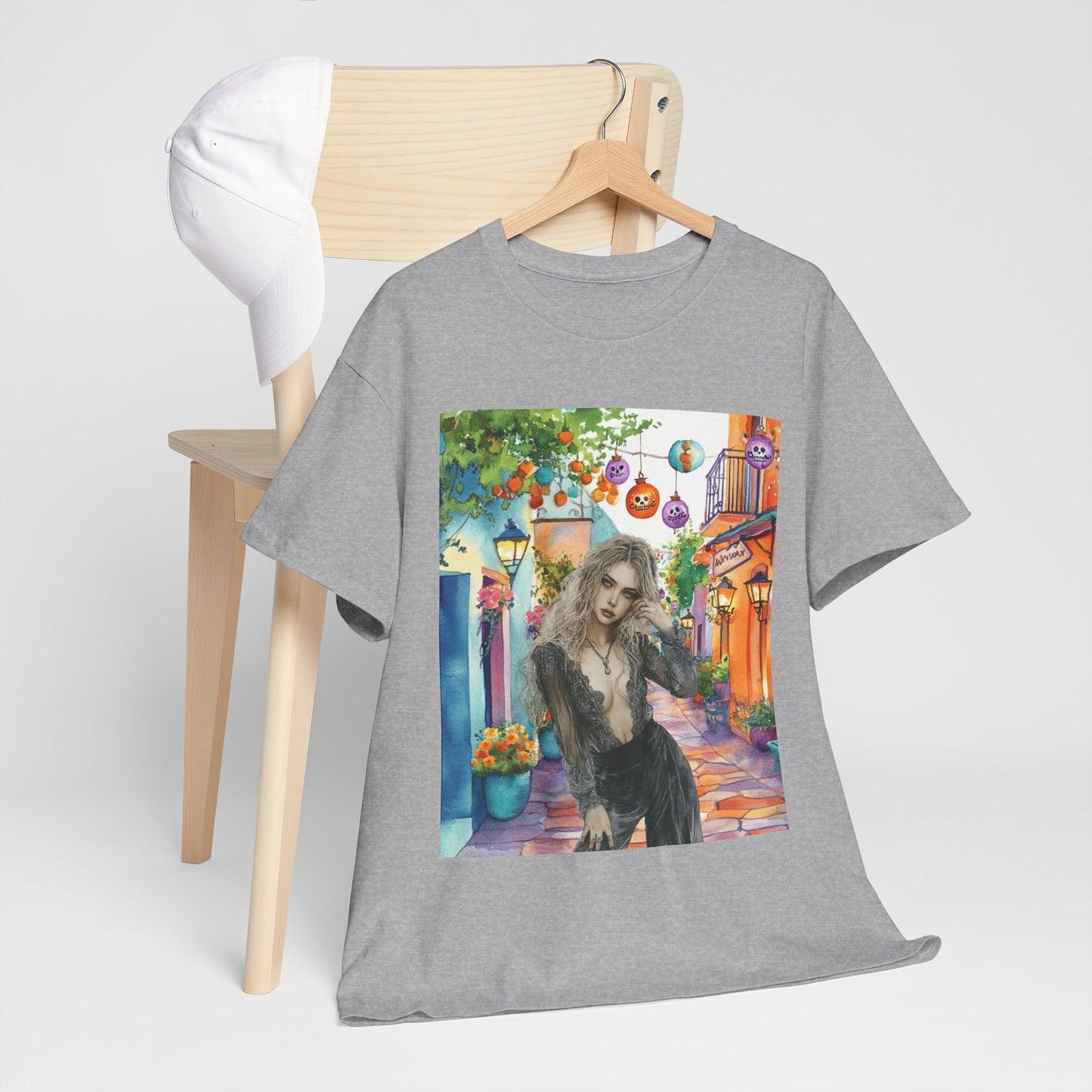 Vibrant Artistic T-Shirt, Casual Wear, Summer Style, Gift for Artists, Outdoor Adventures, Everyday Comfort