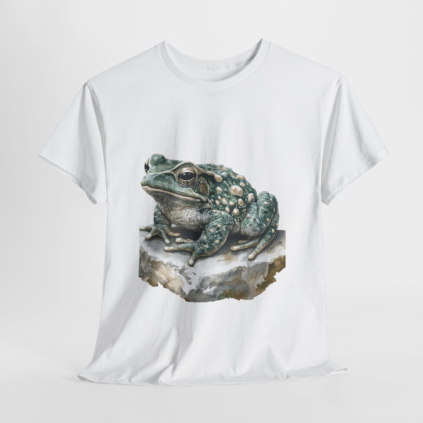 Frog Art Unisex Cotton Tee, Animal Lover Gift, Nature T-Shirt, Eco-Friendly Fashion, Men's & Women's Casual Wear