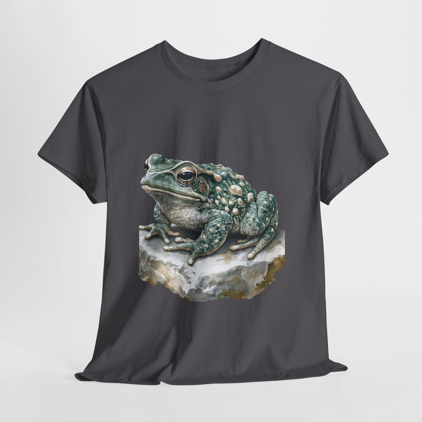 Frog Art Unisex Cotton Tee, Animal Lover Gift, Nature T-Shirt, Eco-Friendly Fashion, Men's & Women's Casual Wear