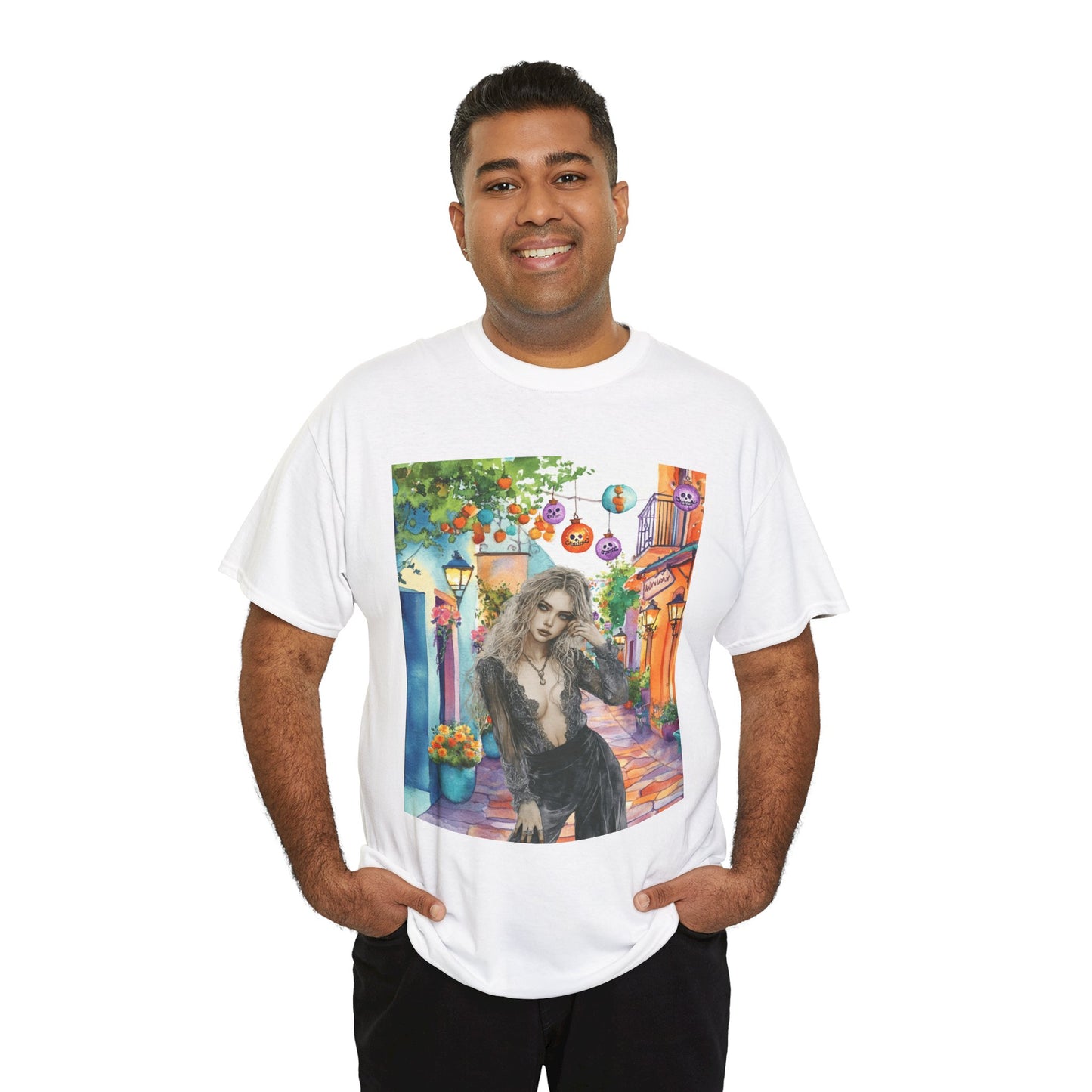 Vibrant Artistic T-Shirt, Casual Wear, Summer Style, Gift for Artists, Outdoor Adventures, Everyday Comfort