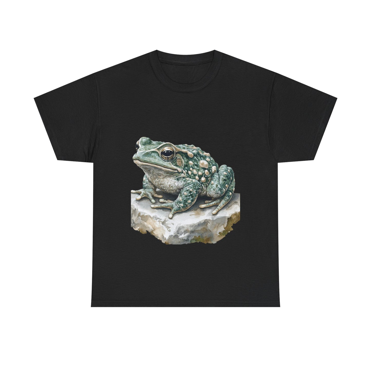 Frog Art Unisex Cotton Tee, Animal Lover Gift, Nature T-Shirt, Eco-Friendly Fashion, Men's & Women's Casual Wear