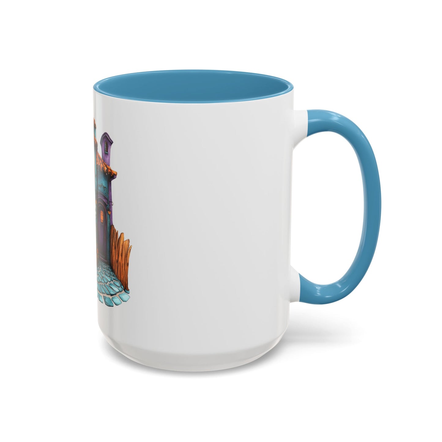 Charming Haunted House Mug - Perfect for Halloween, Coffee Lovers, Home Decor, Gift Idea, Unique Art