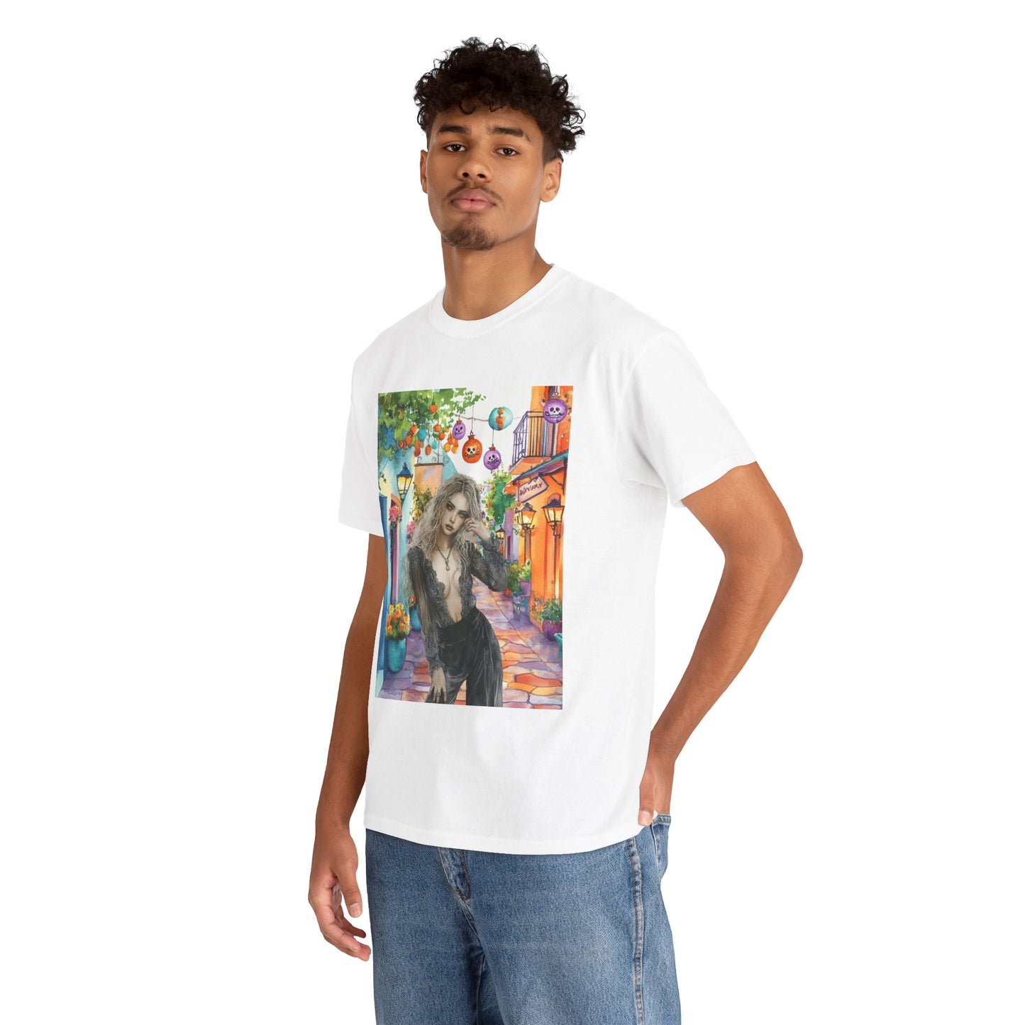 Vibrant Artistic T-Shirt, Casual Wear, Summer Style, Gift for Artists, Outdoor Adventures, Everyday Comfort