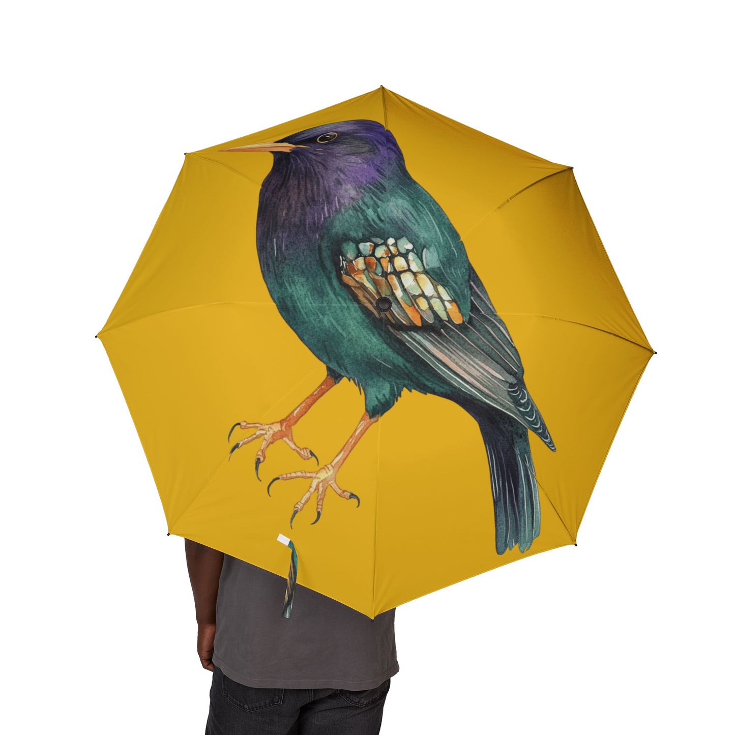 Colorful Bird Print Umbrella - Stylish Rain Gear for Bird Lovers, Foldable Umbrella, Gifts for Nature Enthusiasts, Trendy Rain [...]