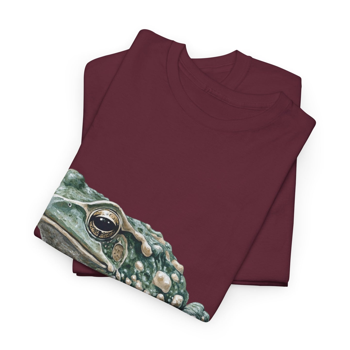 Frog Art Unisex Cotton Tee, Animal Lover Gift, Nature T-Shirt, Eco-Friendly Fashion, Men's & Women's Casual Wear