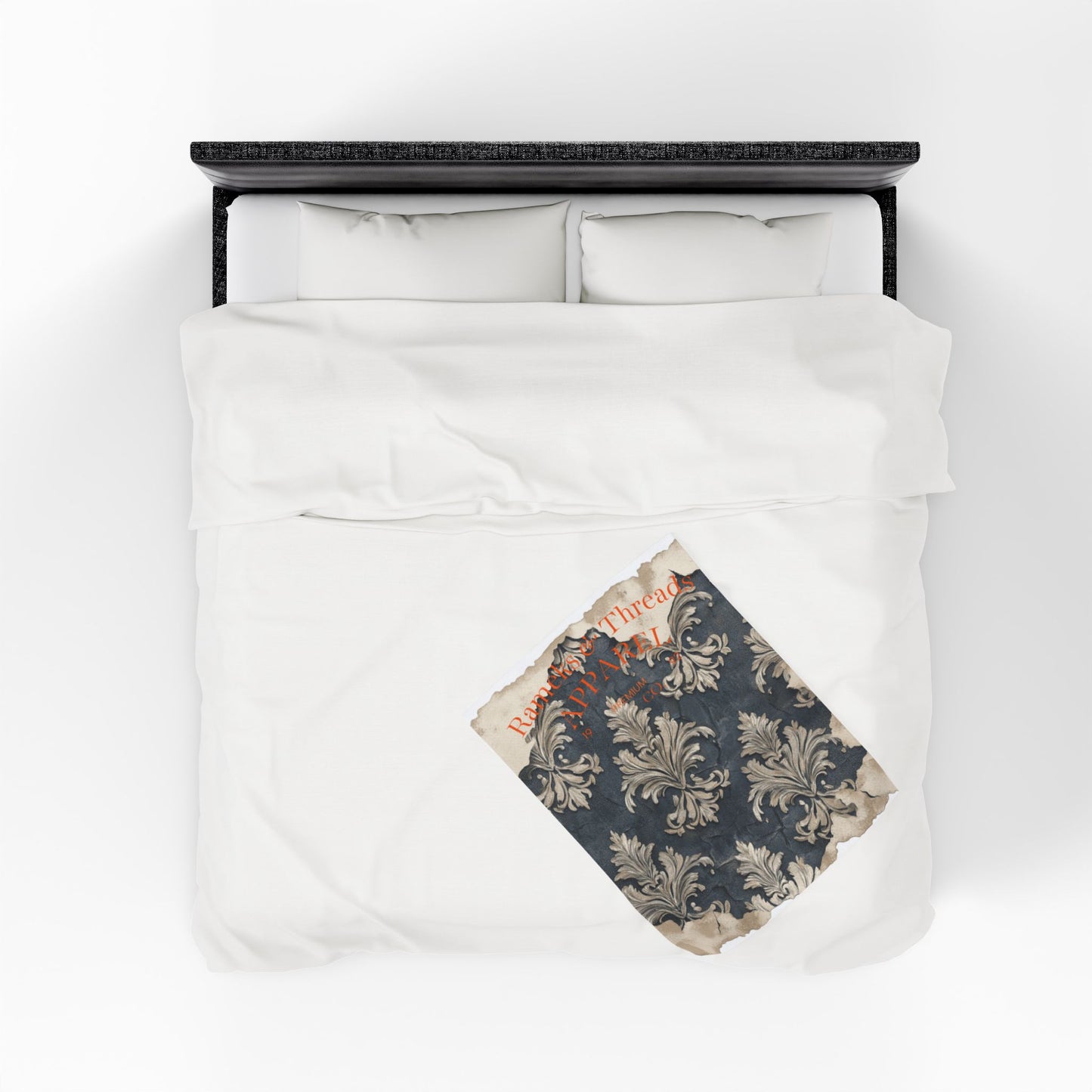 Vintage pattern Velveteen Plush Blanket