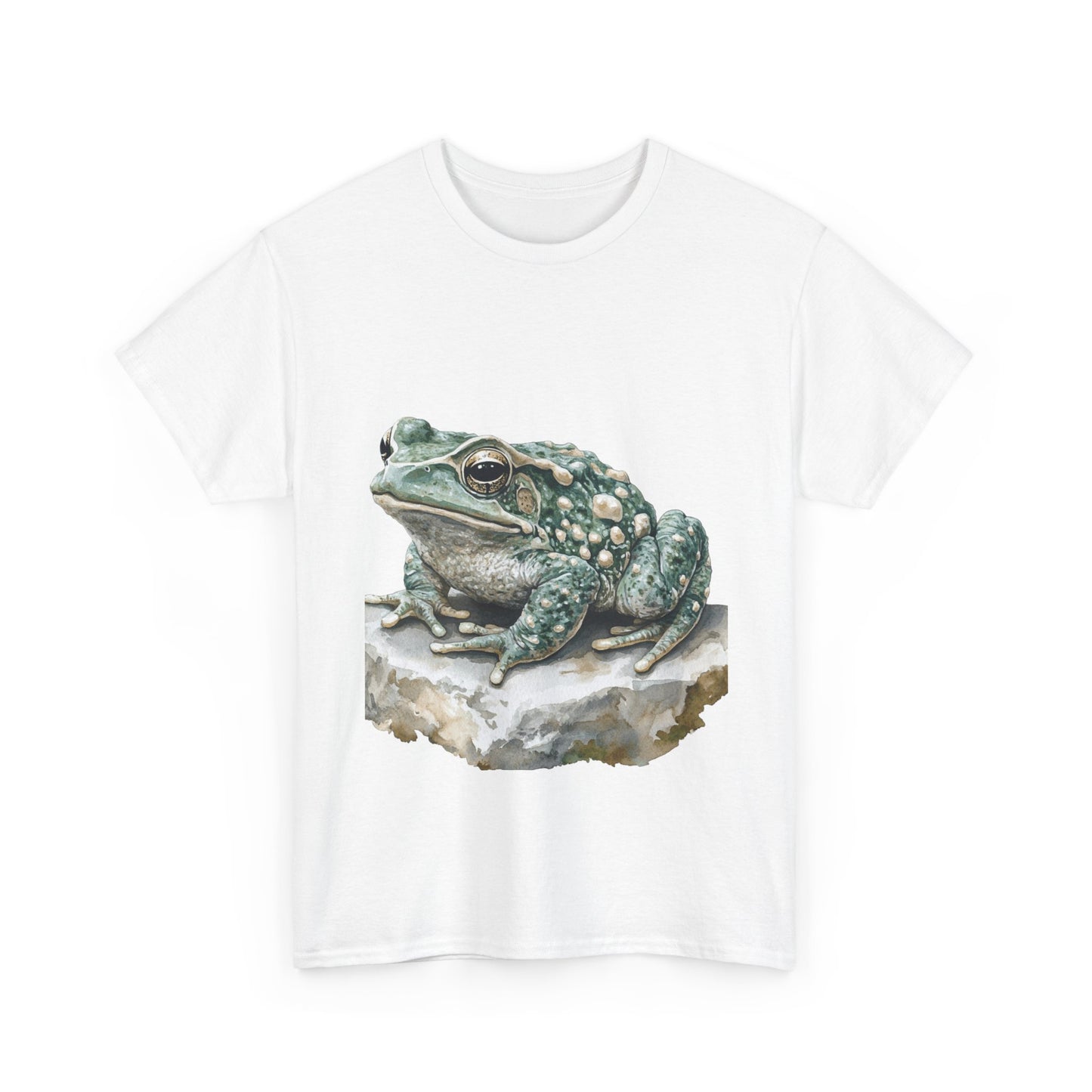 Frog Art Unisex Cotton Tee, Animal Lover Gift, Nature T-Shirt, Eco-Friendly Fashion, Men's & Women's Casual Wear