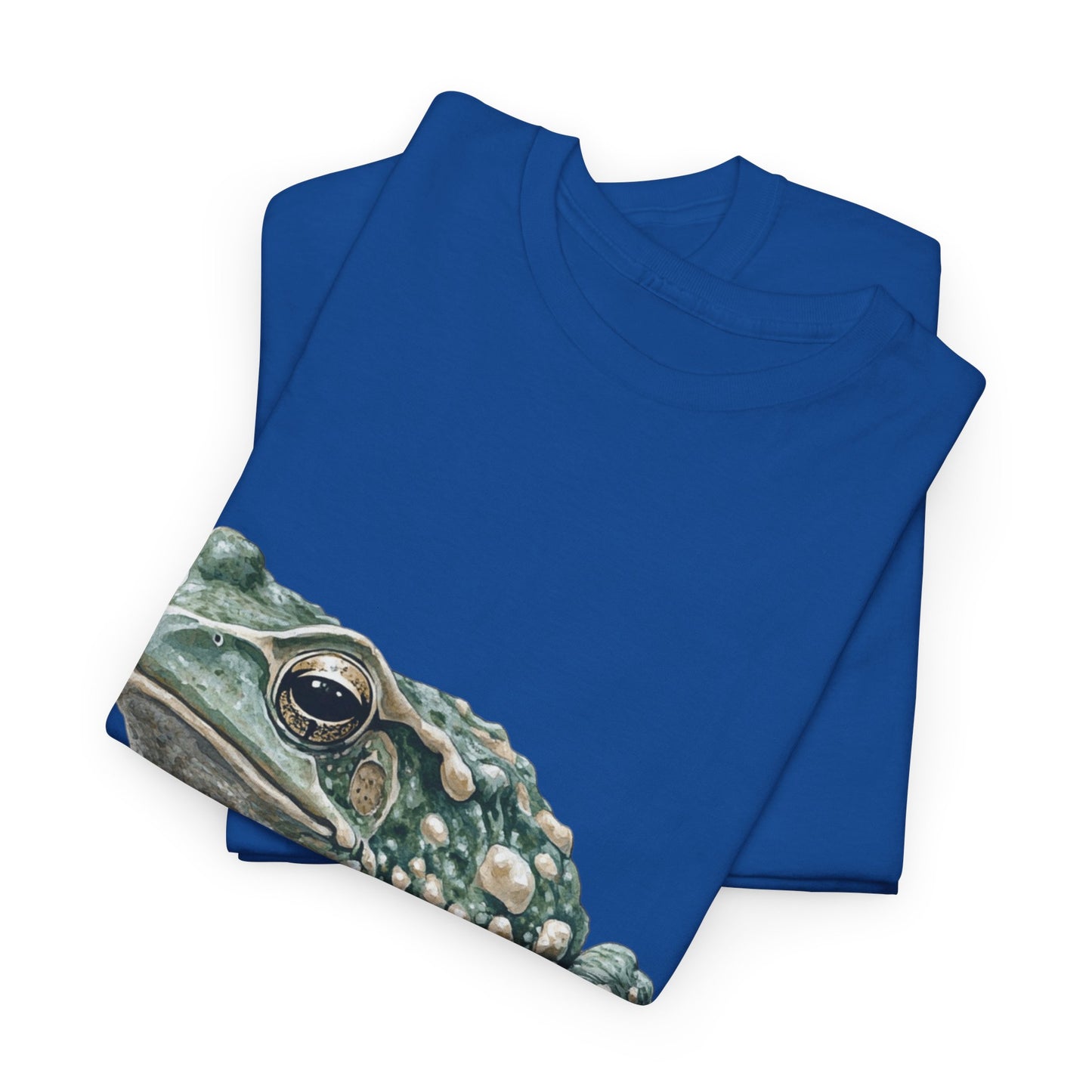 Frog Art Unisex Cotton Tee, Animal Lover Gift, Nature T-Shirt, Eco-Friendly Fashion, Men's & Women's Casual Wear