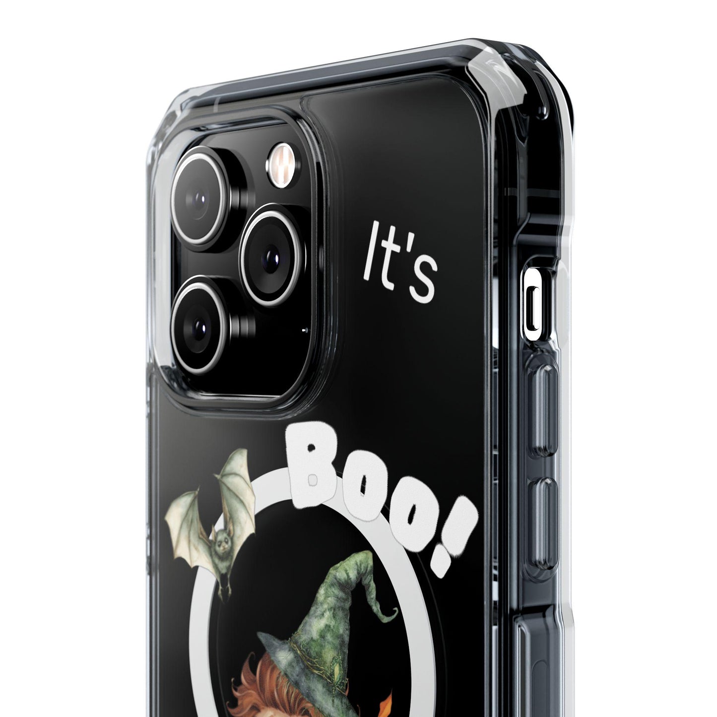 Halloween Phone Case, Cute Kids Halloween Phone Cover, Spooky Season Gift, Clear Protective Case, Trick or Treat Phone Accessory