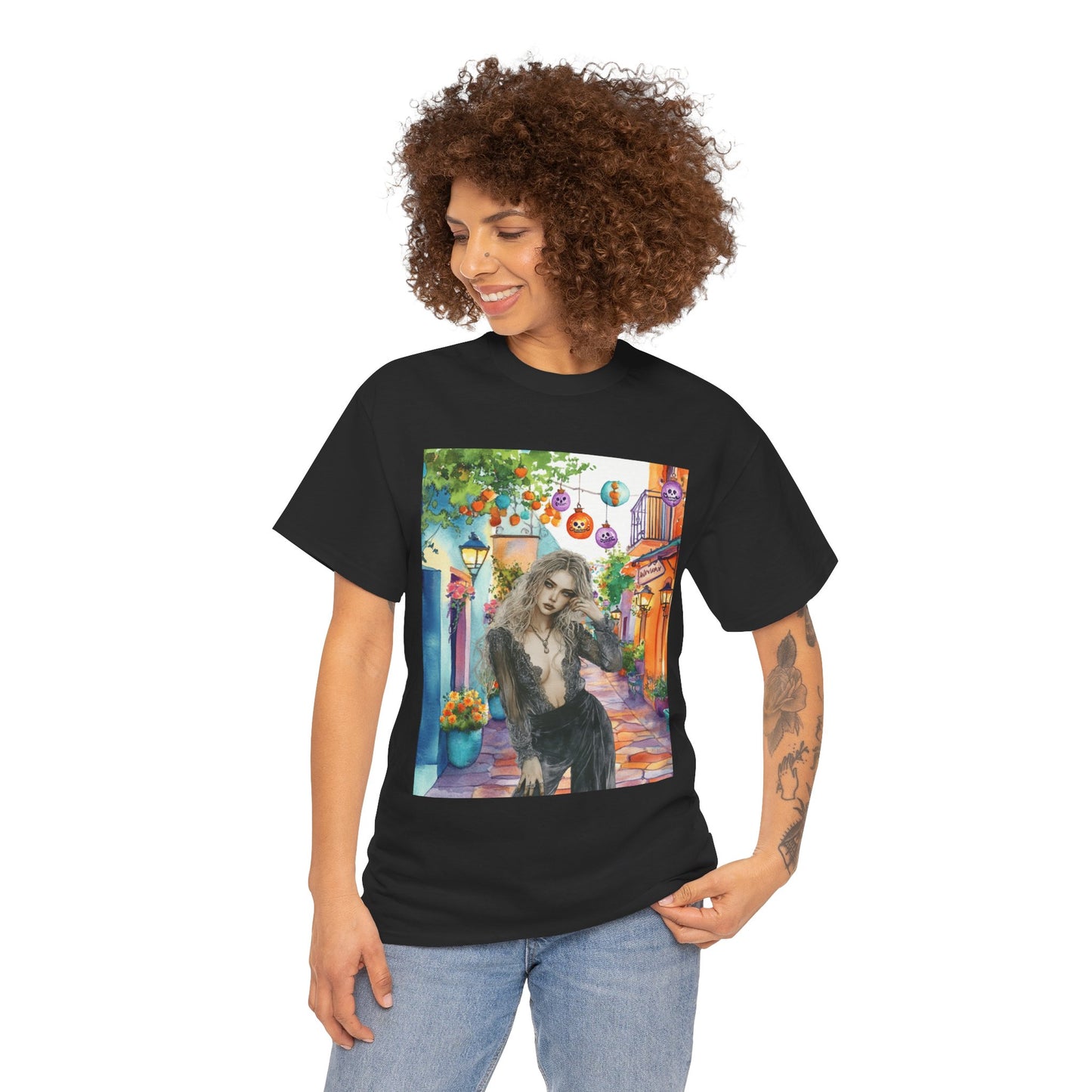 Vibrant Artistic T-Shirt, Casual Wear, Summer Style, Gift for Artists, Outdoor Adventures, Everyday Comfort