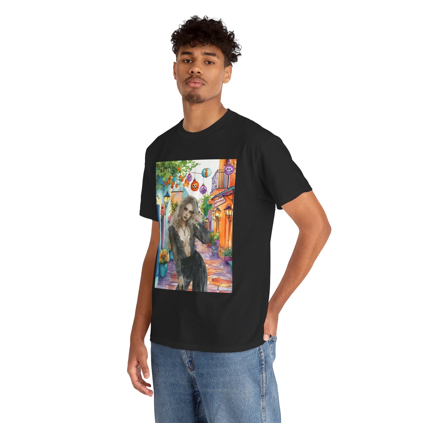 Vibrant Artistic T-Shirt, Casual Wear, Summer Style, Gift for Artists, Outdoor Adventures, Everyday Comfort