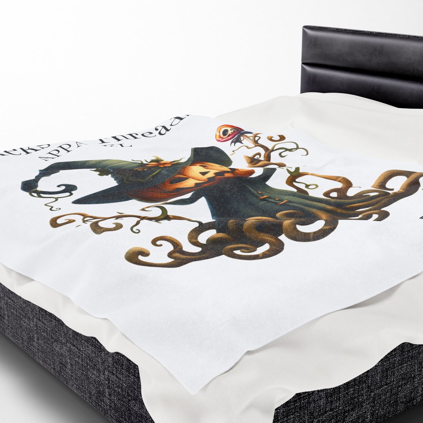 Pumpkin Monters Velveteen Plush Blanket