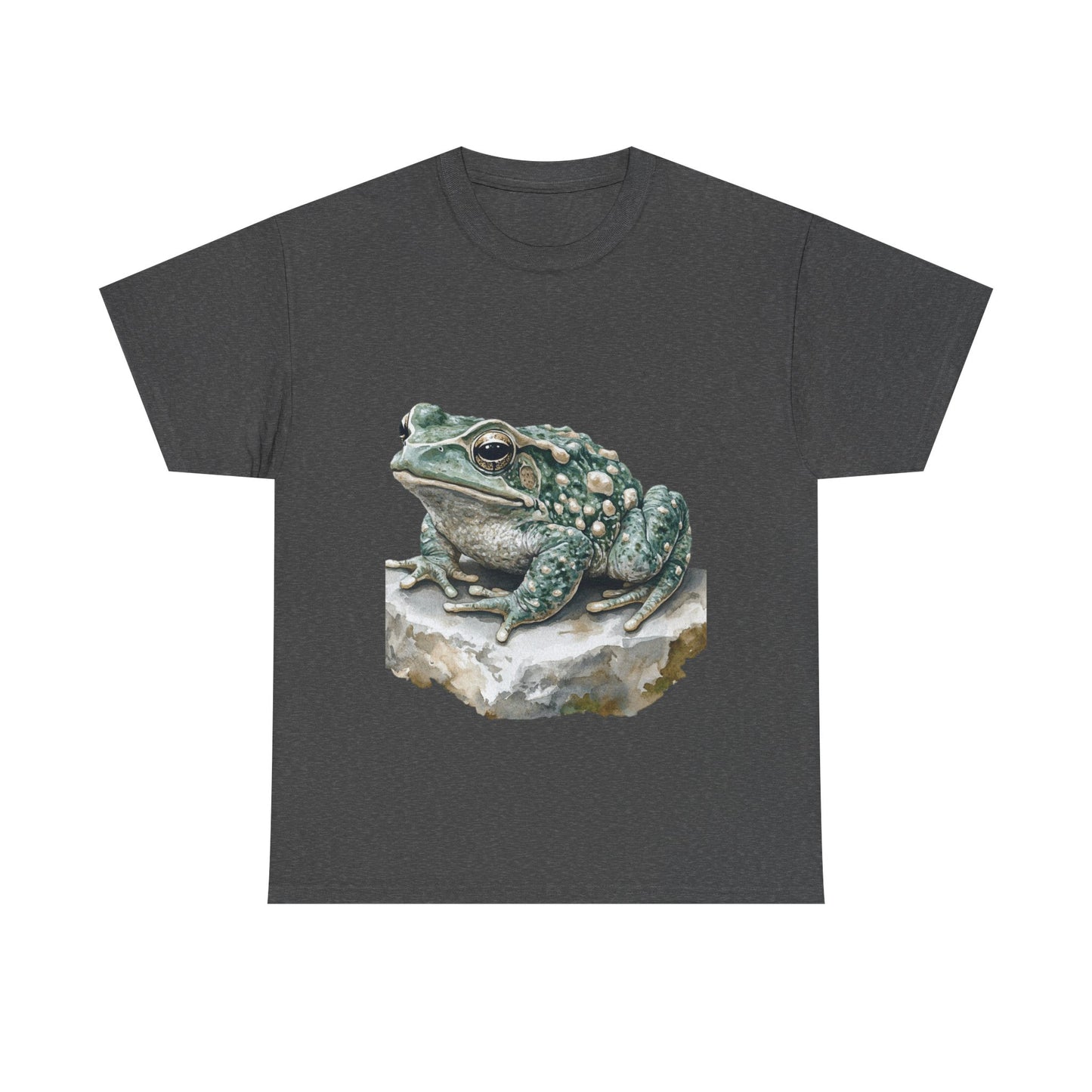 Frog Art Unisex Cotton Tee, Animal Lover Gift, Nature T-Shirt, Eco-Friendly Fashion, Men's & Women's Casual Wear