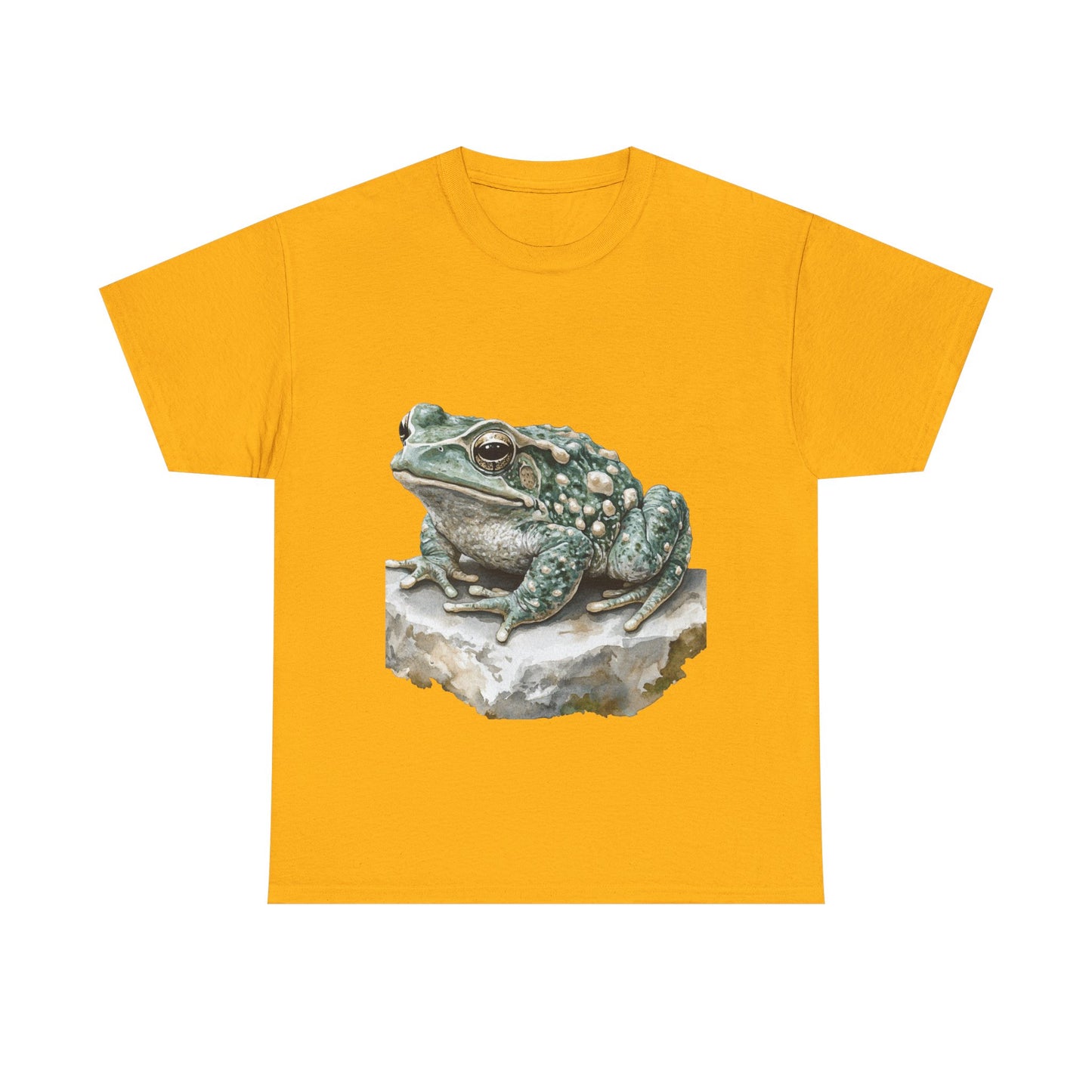 Frog Art Unisex Cotton Tee, Animal Lover Gift, Nature T-Shirt, Eco-Friendly Fashion, Men's & Women's Casual Wear