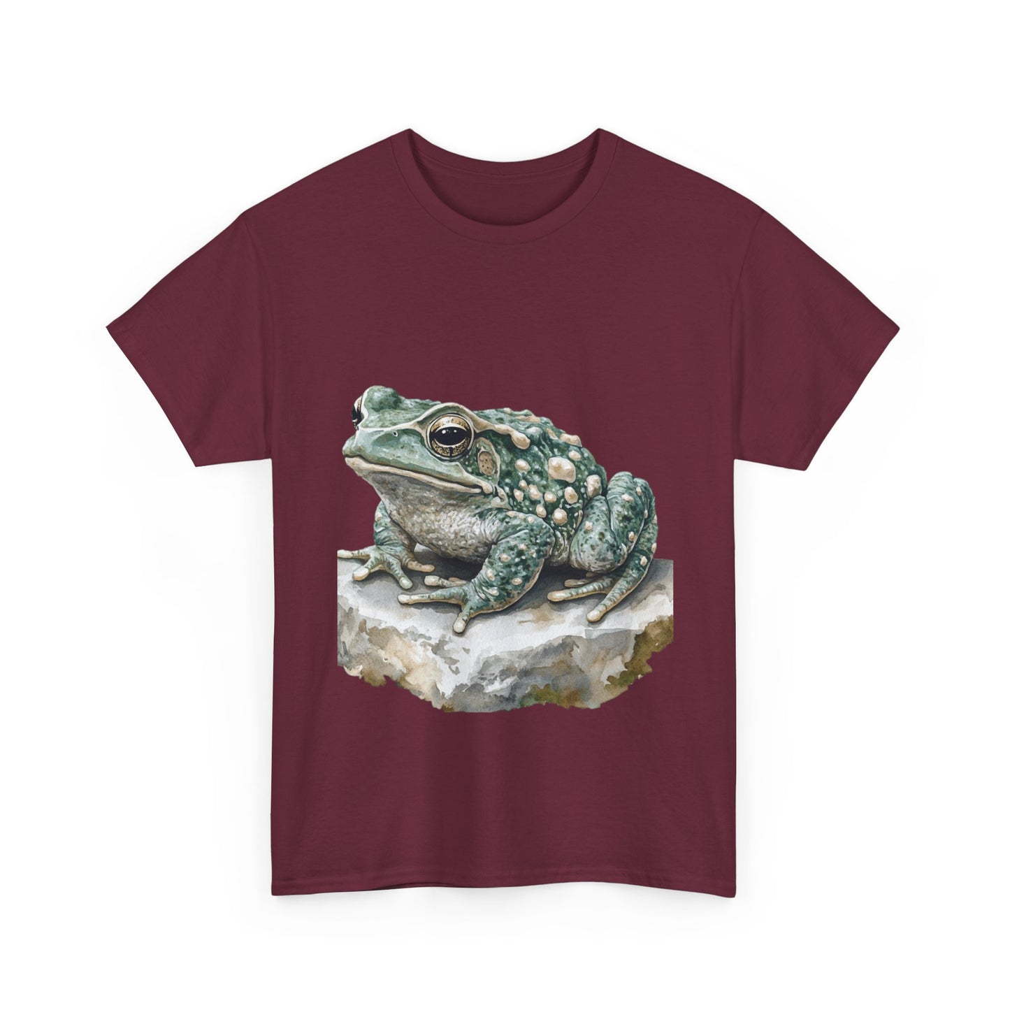 Frog Art Unisex Cotton Tee, Animal Lover Gift, Nature T-Shirt, Eco-Friendly Fashion, Men's & Women's Casual Wear