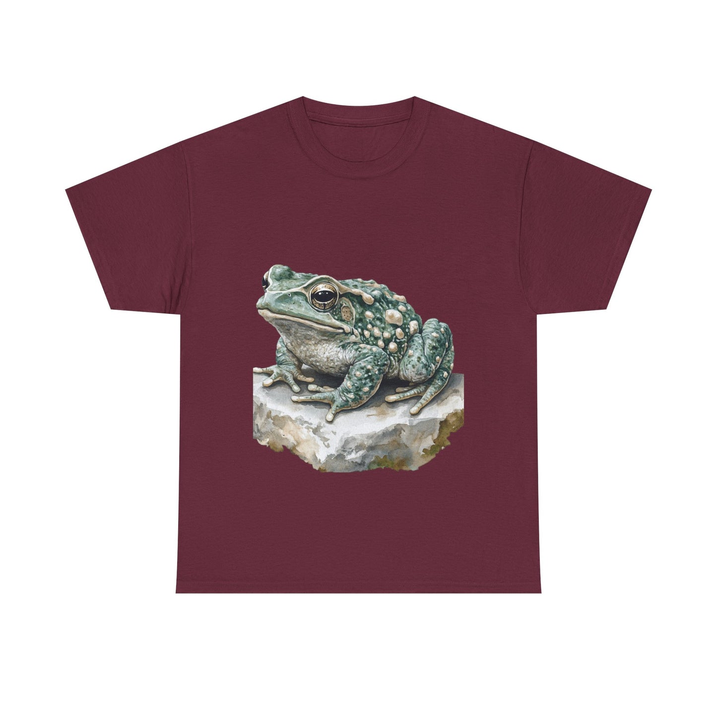 Frog Art Unisex Cotton Tee, Animal Lover Gift, Nature T-Shirt, Eco-Friendly Fashion, Men's & Women's Casual Wear