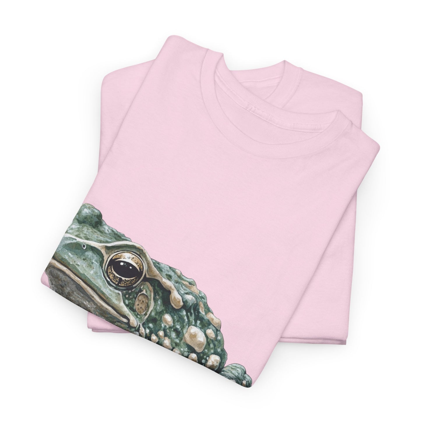 Frog Art Unisex Cotton Tee, Animal Lover Gift, Nature T-Shirt, Eco-Friendly Fashion, Men's & Women's Casual Wear