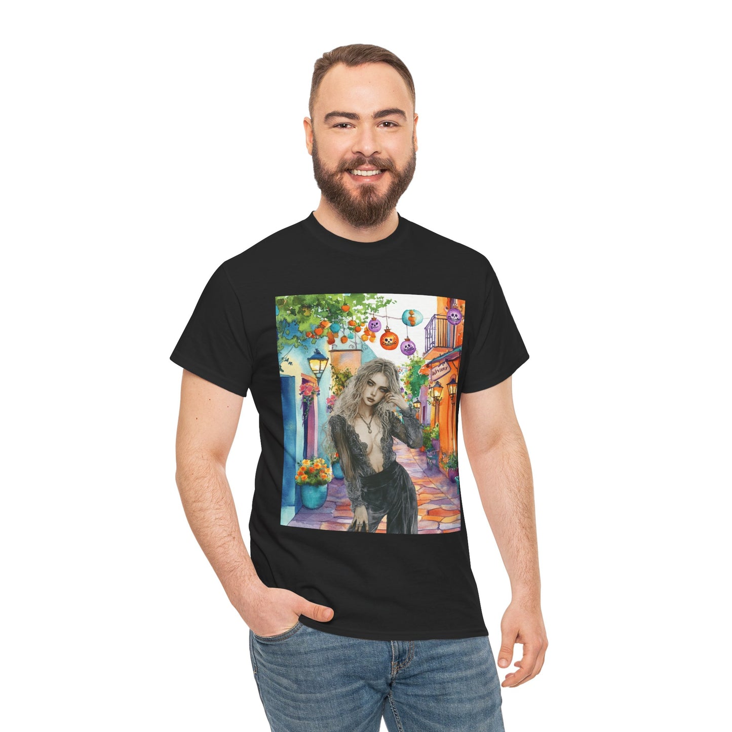 Vibrant Artistic T-Shirt, Casual Wear, Summer Style, Gift for Artists, Outdoor Adventures, Everyday Comfort