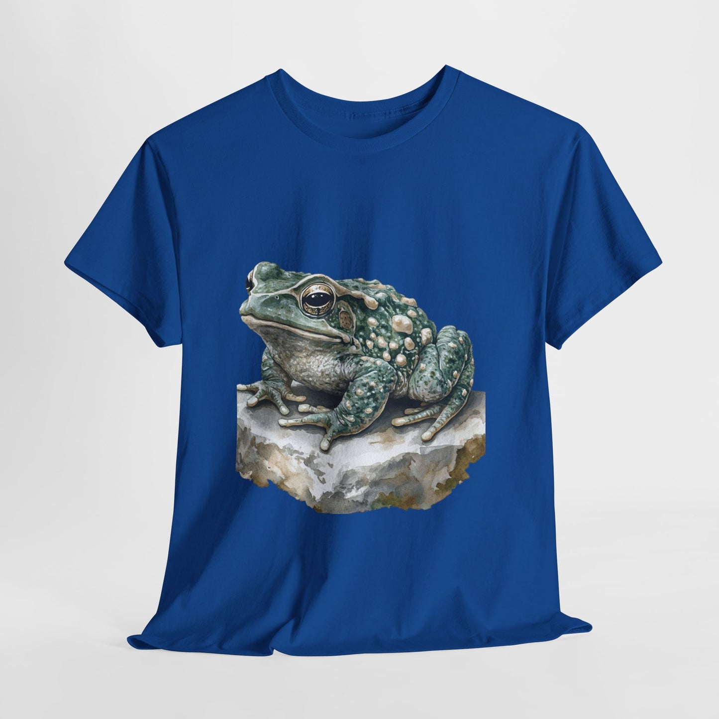 Frog Art Unisex Cotton Tee, Animal Lover Gift, Nature T-Shirt, Eco-Friendly Fashion, Men's & Women's Casual Wear