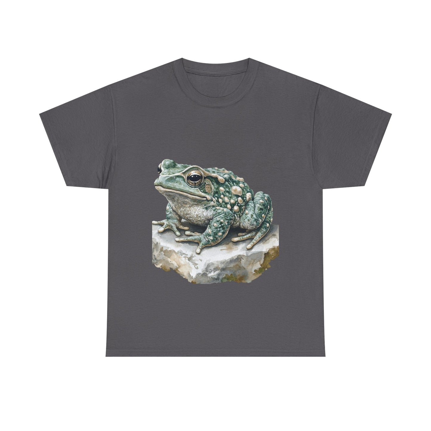 Frog Art Unisex Cotton Tee, Animal Lover Gift, Nature T-Shirt, Eco-Friendly Fashion, Men's & Women's Casual Wear