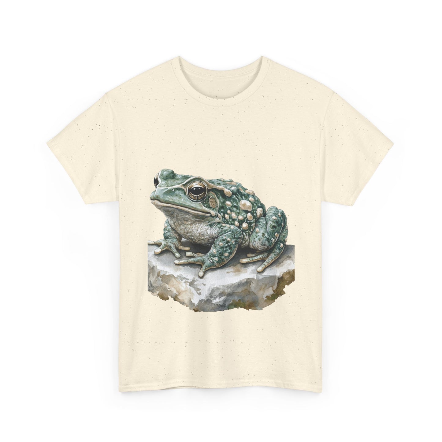 Frog Art Unisex Cotton Tee, Animal Lover Gift, Nature T-Shirt, Eco-Friendly Fashion, Men's & Women's Casual Wear