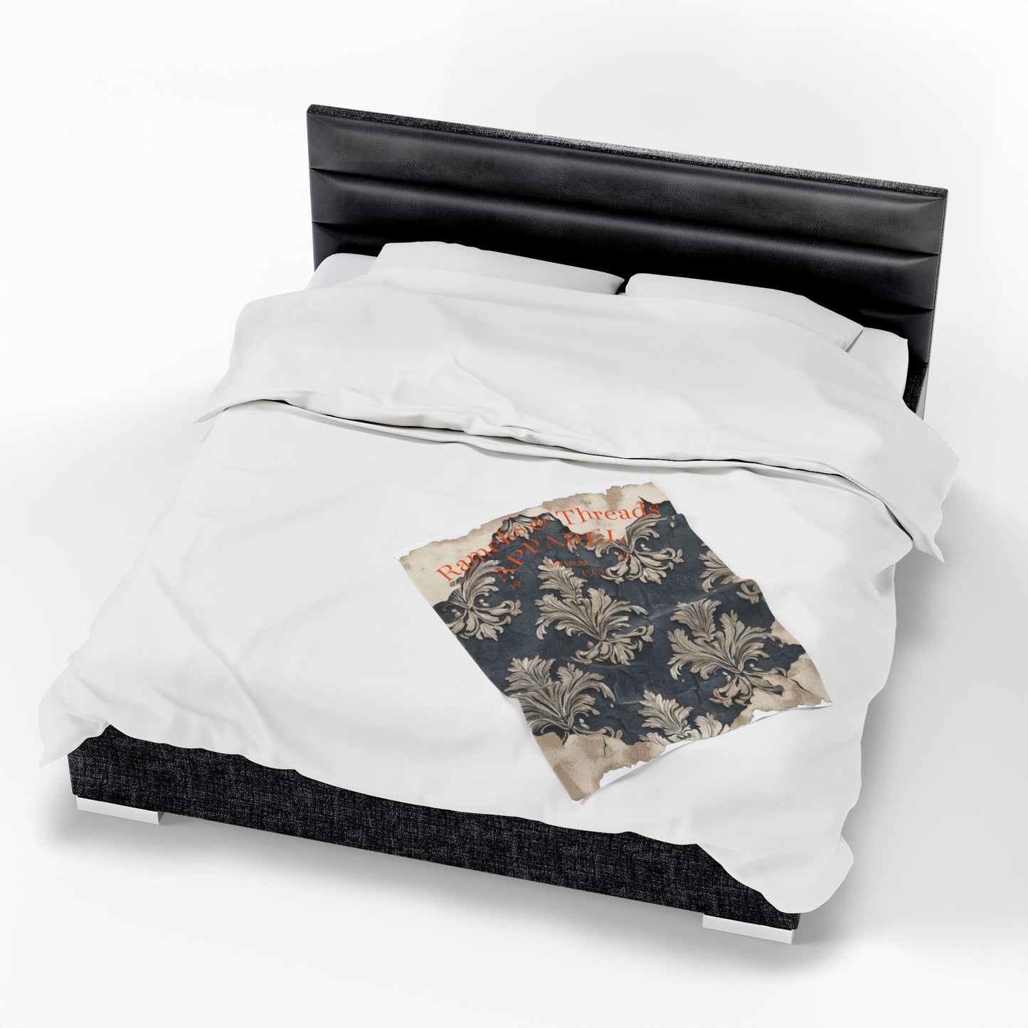Vintage pattern Velveteen Plush Blanket