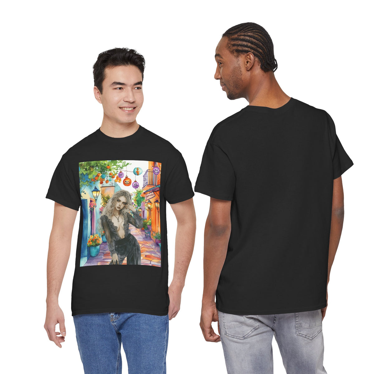 Vibrant Artistic T-Shirt, Casual Wear, Summer Style, Gift for Artists, Outdoor Adventures, Everyday Comfort