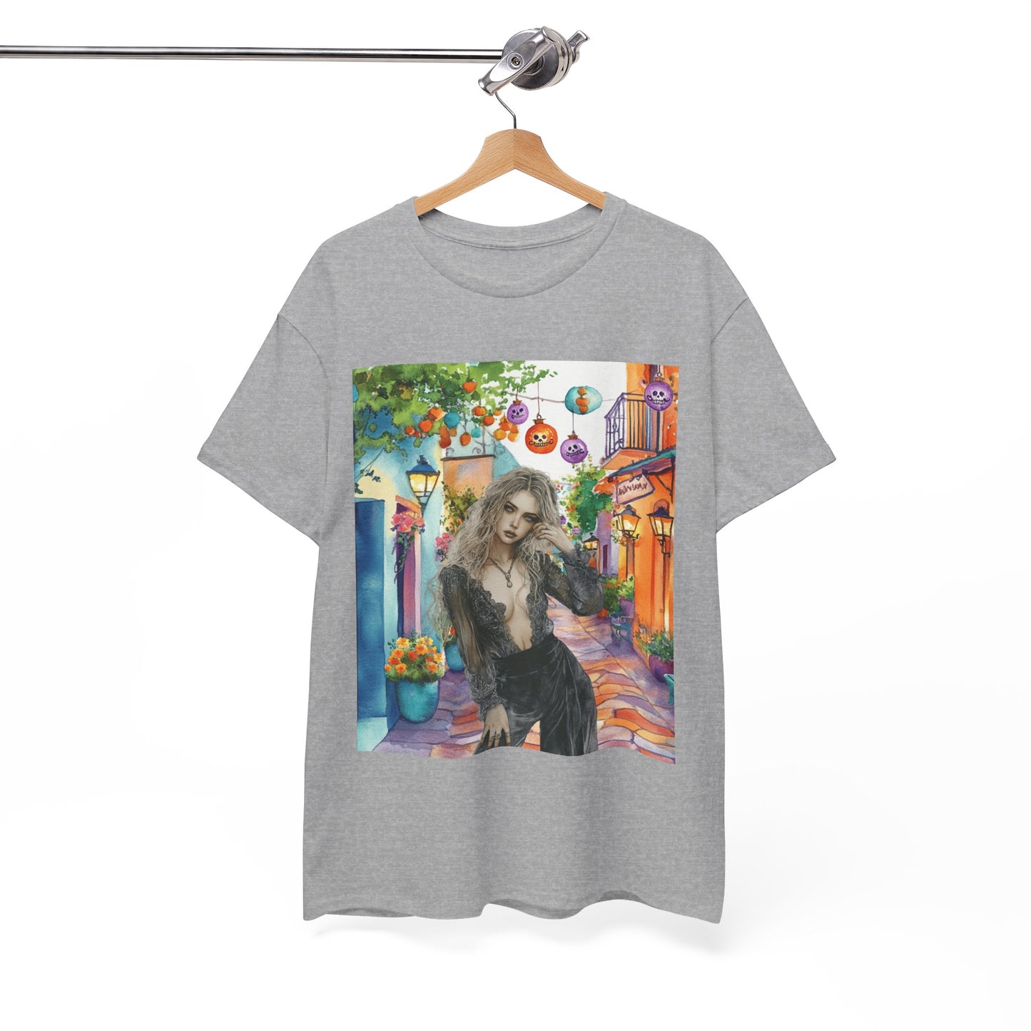 Vibrant Artistic T-Shirt, Casual Wear, Summer Style, Gift for Artists, Outdoor Adventures, Everyday Comfort