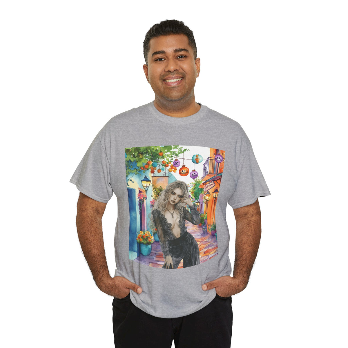 Vibrant Artistic T-Shirt, Casual Wear, Summer Style, Gift for Artists, Outdoor Adventures, Everyday Comfort