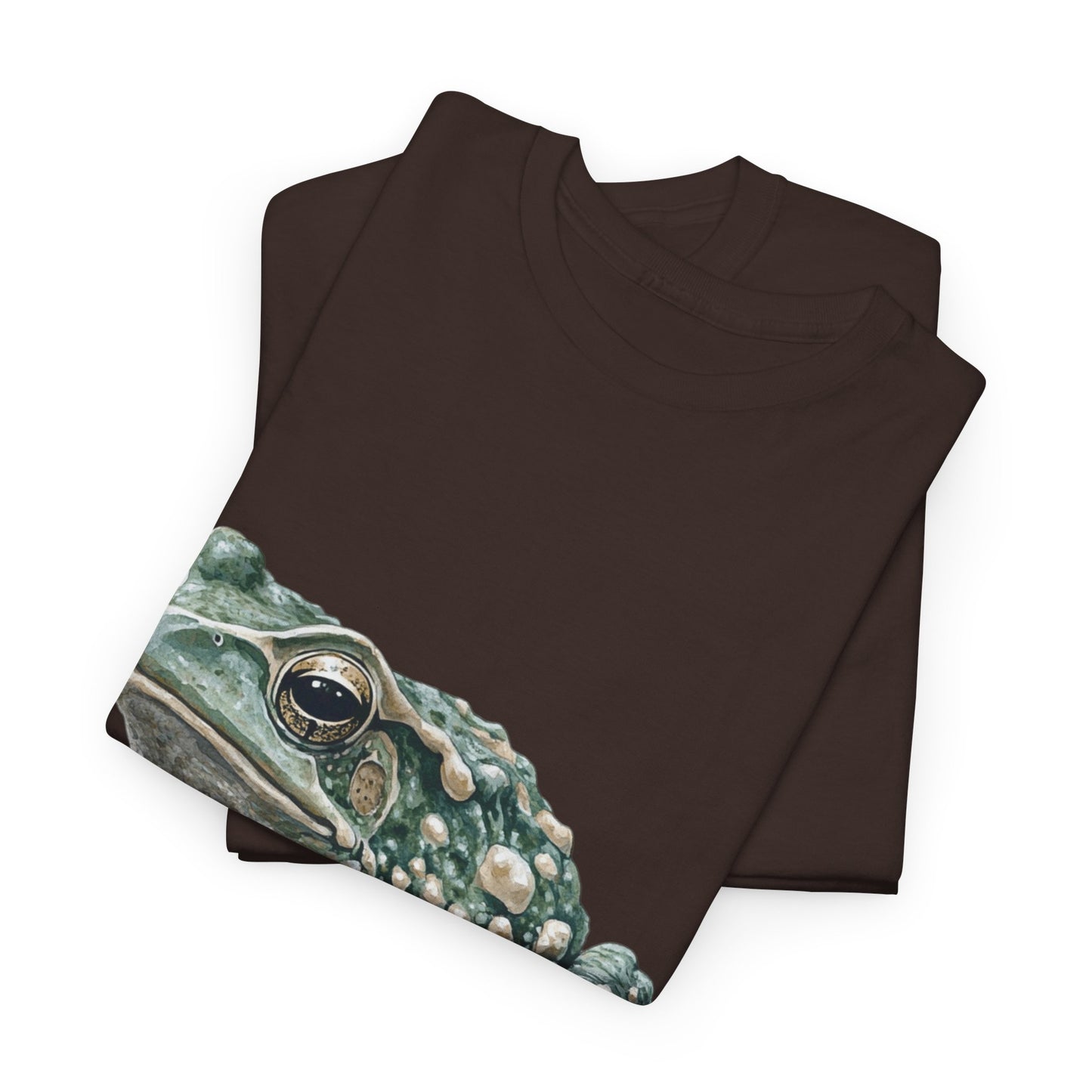 Frog Art Unisex Cotton Tee, Animal Lover Gift, Nature T-Shirt, Eco-Friendly Fashion, Men's & Women's Casual Wear