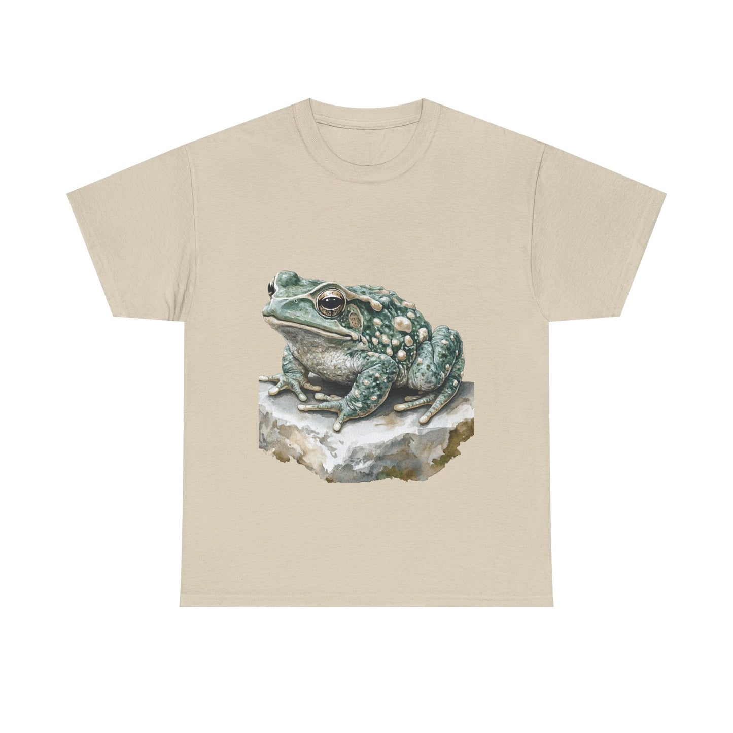 Frog Art Unisex Cotton Tee, Animal Lover Gift, Nature T-Shirt, Eco-Friendly Fashion, Men's & Women's Casual Wear