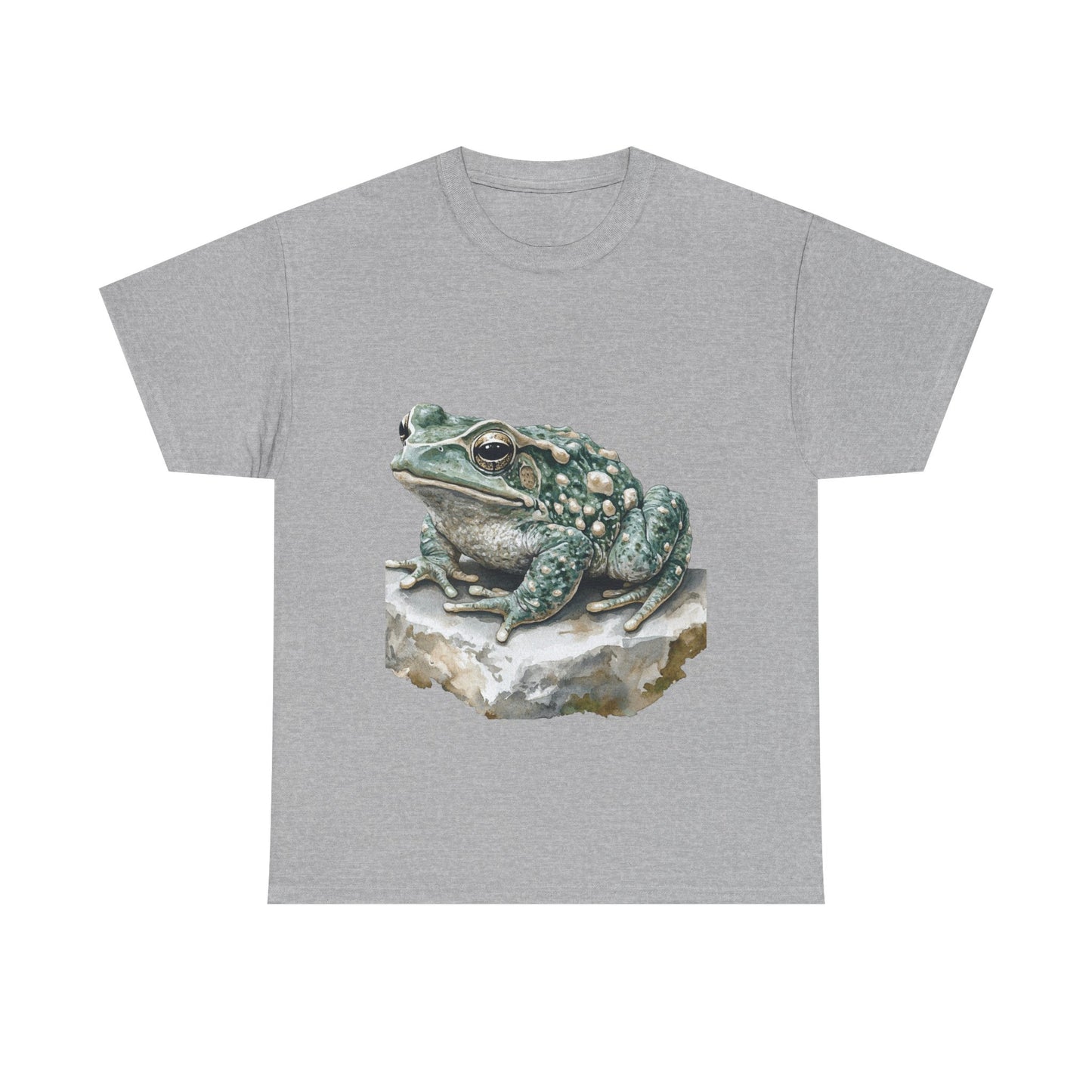Frog Art Unisex Cotton Tee, Animal Lover Gift, Nature T-Shirt, Eco-Friendly Fashion, Men's & Women's Casual Wear