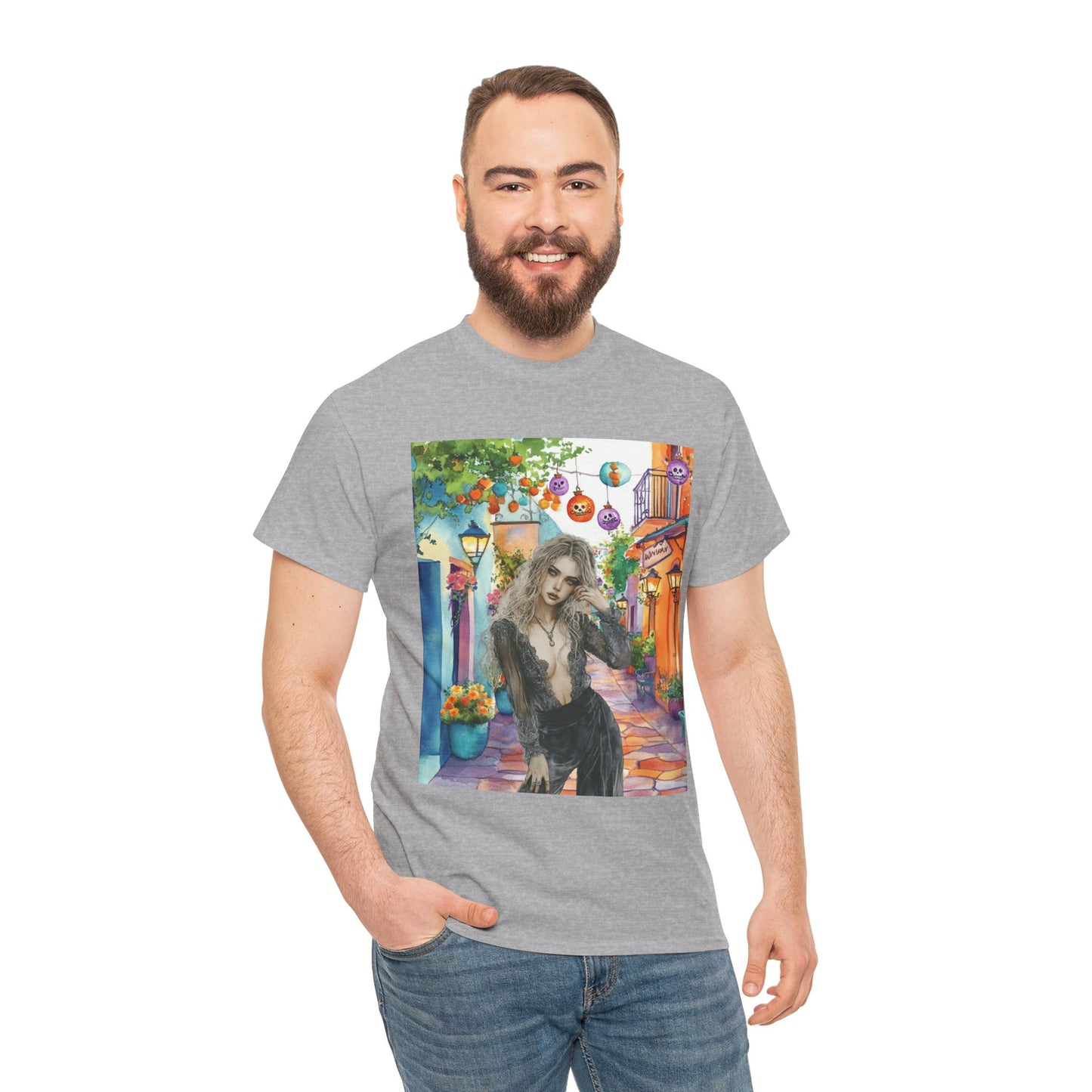 Vibrant Artistic T-Shirt, Casual Wear, Summer Style, Gift for Artists, Outdoor Adventures, Everyday Comfort