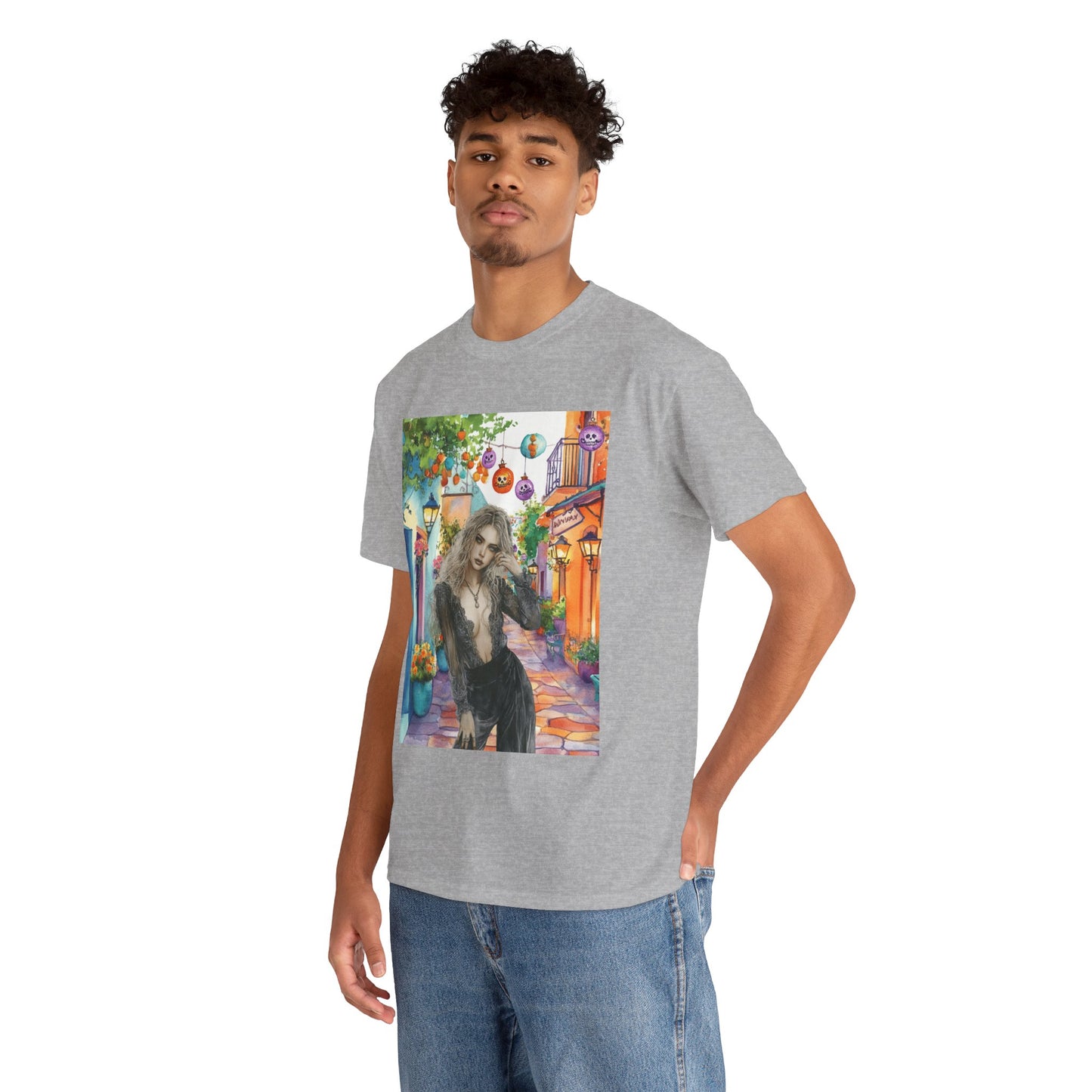 Vibrant Artistic T-Shirt, Casual Wear, Summer Style, Gift for Artists, Outdoor Adventures, Everyday Comfort