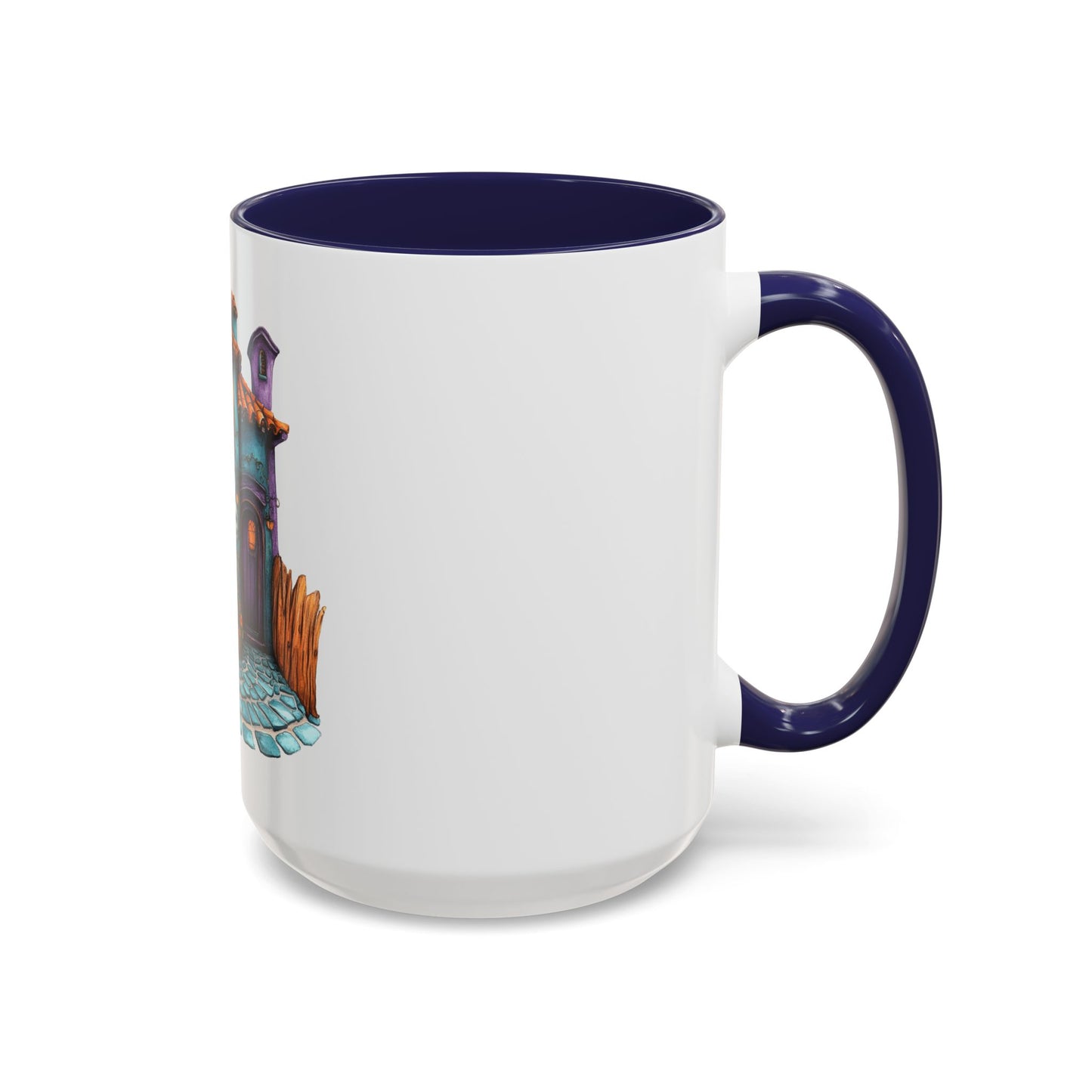 Charming Haunted House Mug - Perfect for Halloween, Coffee Lovers, Home Decor, Gift Idea, Unique Art