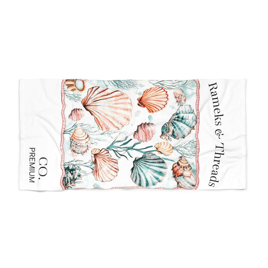 Tropical Paradise Beach Towel - Vibrant Floral Design, Summer Essentials, Poolside Accessory, Wedding Gift, Travel Companion