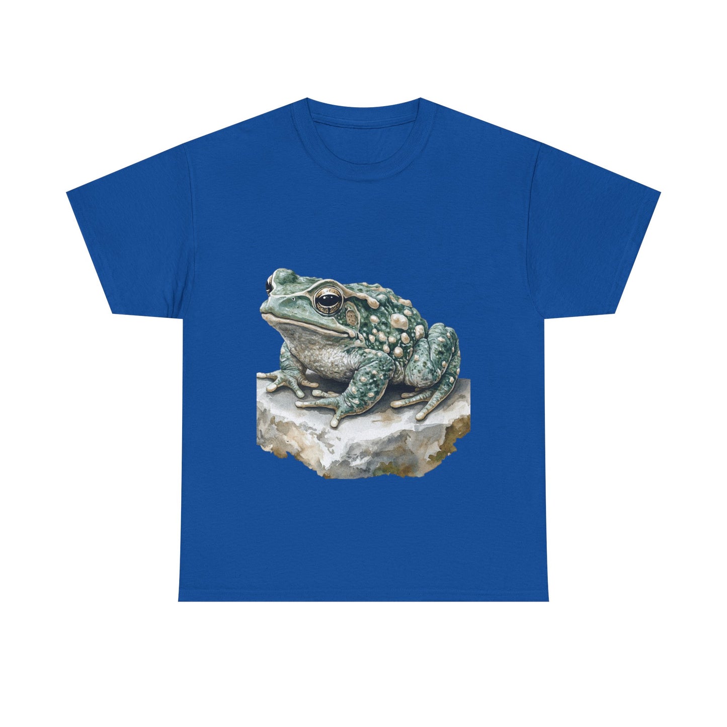 Frog Art Unisex Cotton Tee, Animal Lover Gift, Nature T-Shirt, Eco-Friendly Fashion, Men's & Women's Casual Wear