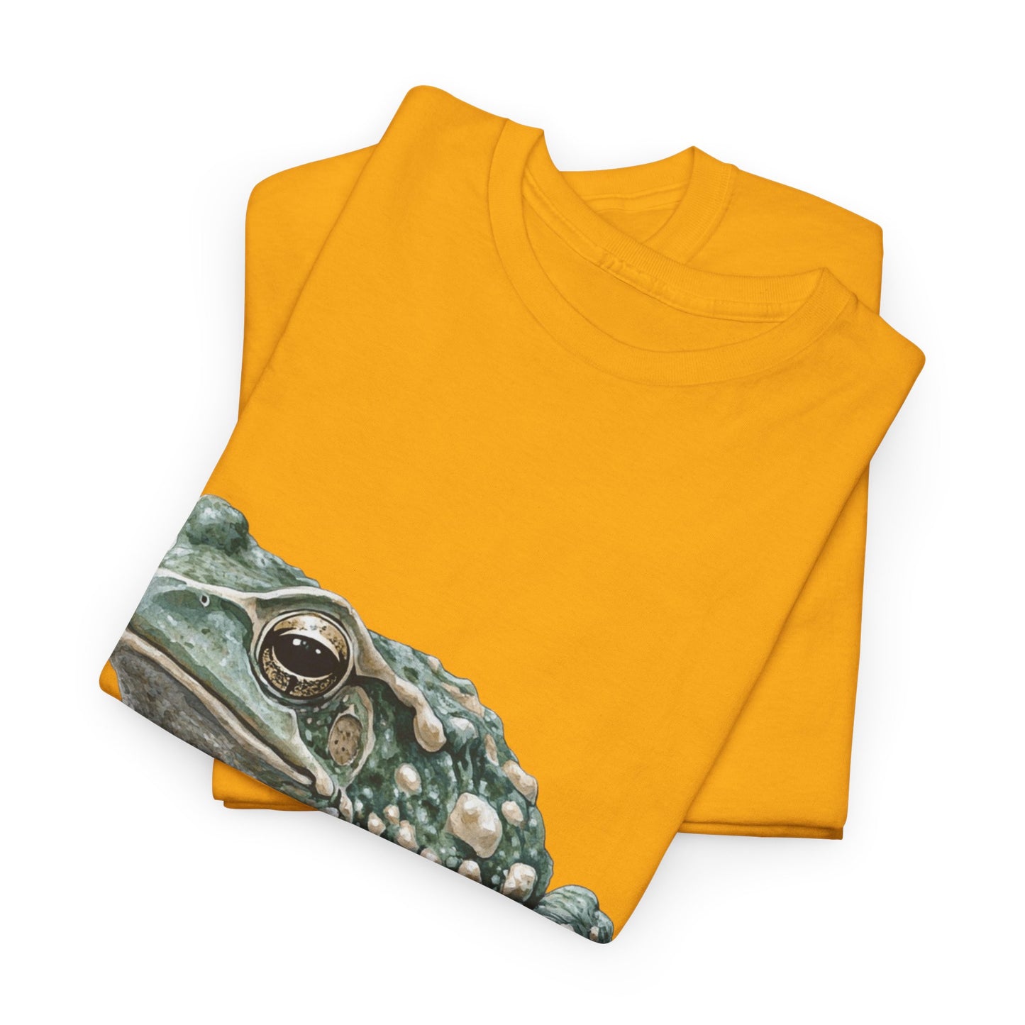 Frog Art Unisex Cotton Tee, Animal Lover Gift, Nature T-Shirt, Eco-Friendly Fashion, Men's & Women's Casual Wear