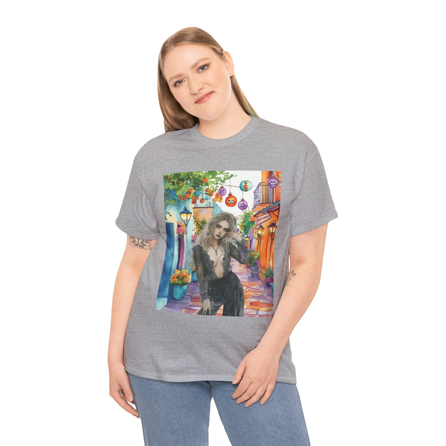 Vibrant Artistic T-Shirt, Casual Wear, Summer Style, Gift for Artists, Outdoor Adventures, Everyday Comfort